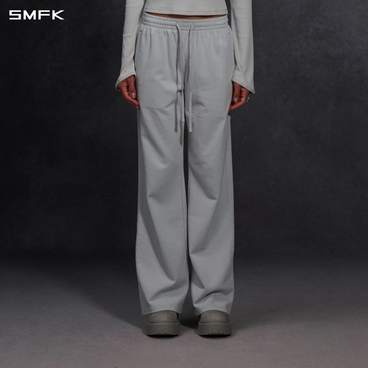 PERMANENT SLIM STRT SPORTS PANTS/COTTON/W