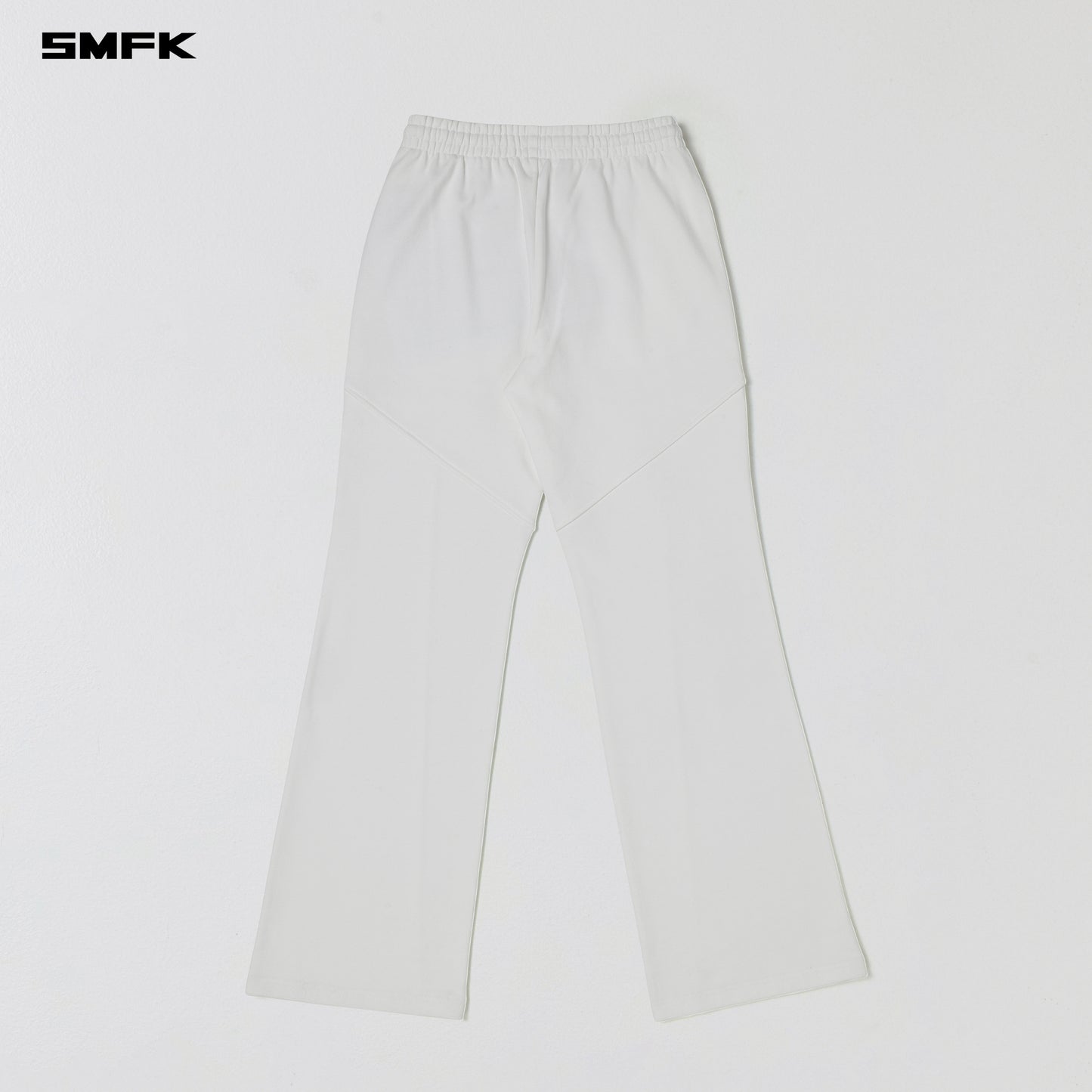PERMANENT SLIM STRT PANTS/COTTON+WOOL - CLOUD WHITE