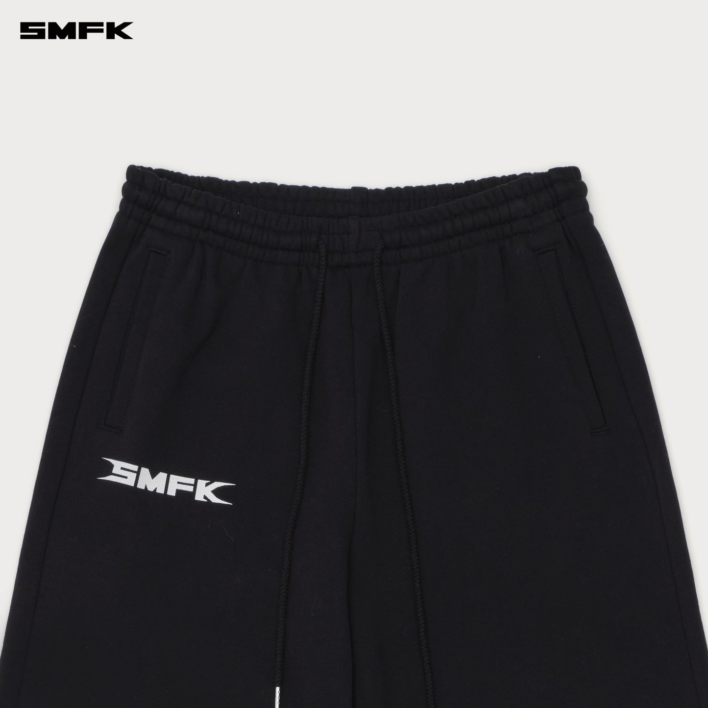 FUTURE Genetics Wide Leg Sweatpants Wilderness Black