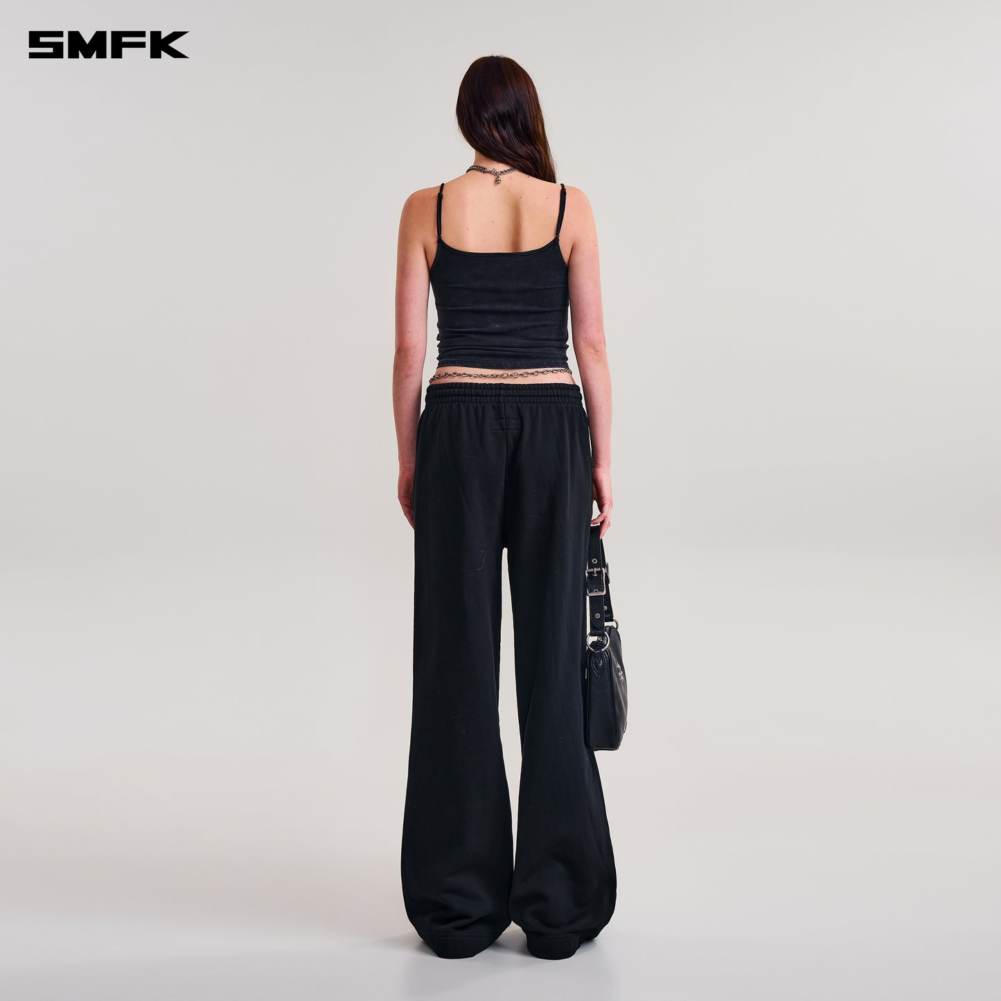 COMPASS MODE TOWER LOOSE SPORTS PANTS/ WILD BLACK
