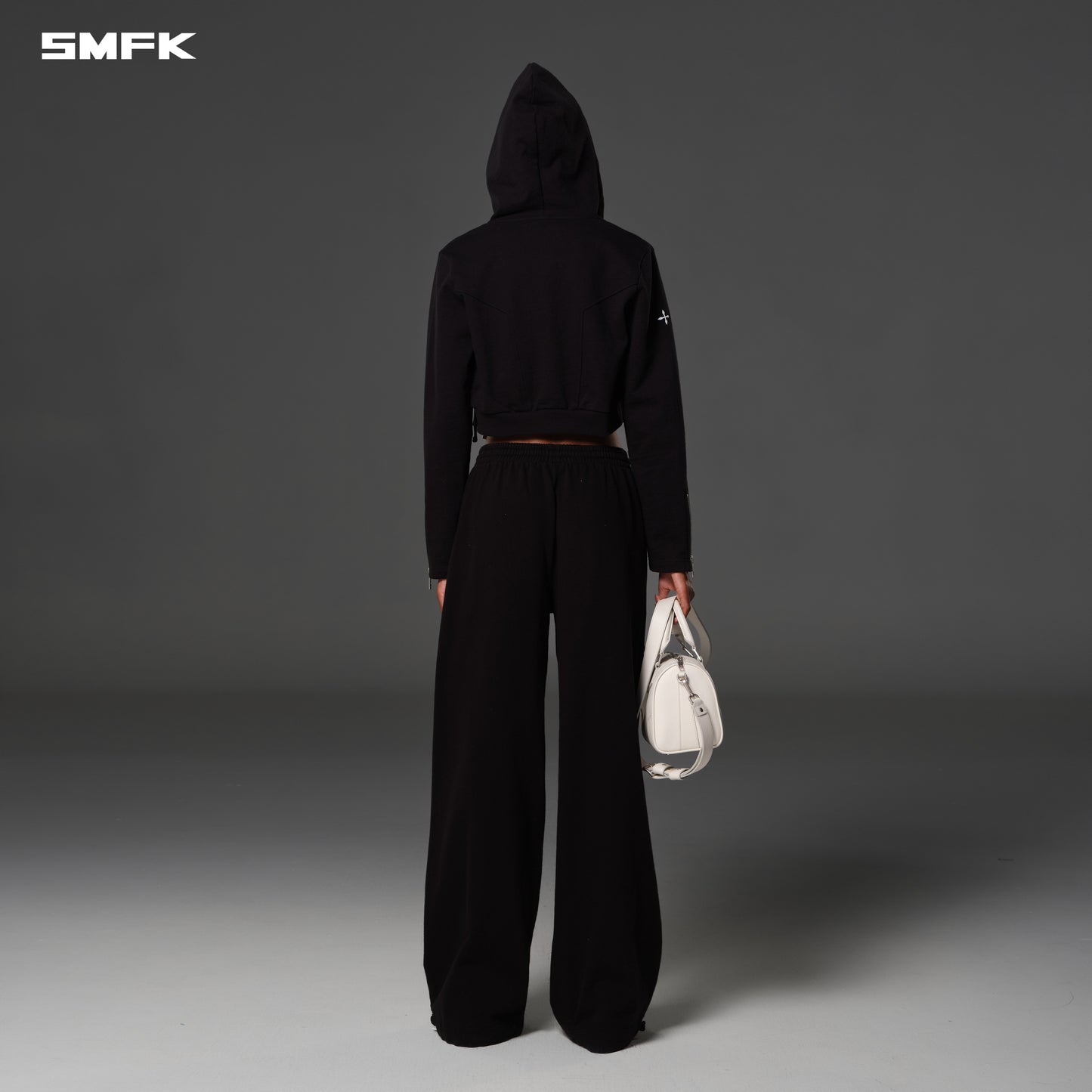 PERMANENT TOWER PANTS/COTTON+WOOL - WILD BLACK