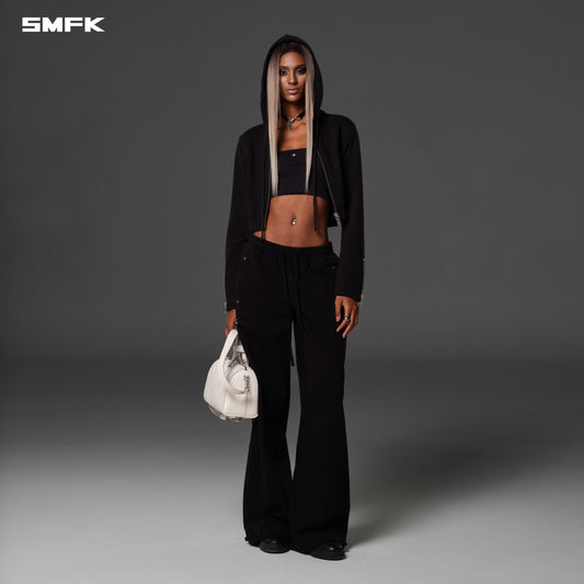 PERMANENT TOWER PANTS/COTTON+WOOL - WILD BLACK