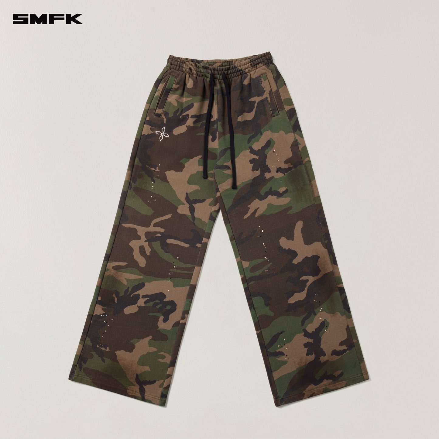 COMPASS MODE CAMO TOWER SPORTS PANTS/ ARMY GREEN CAMOUFLAGE