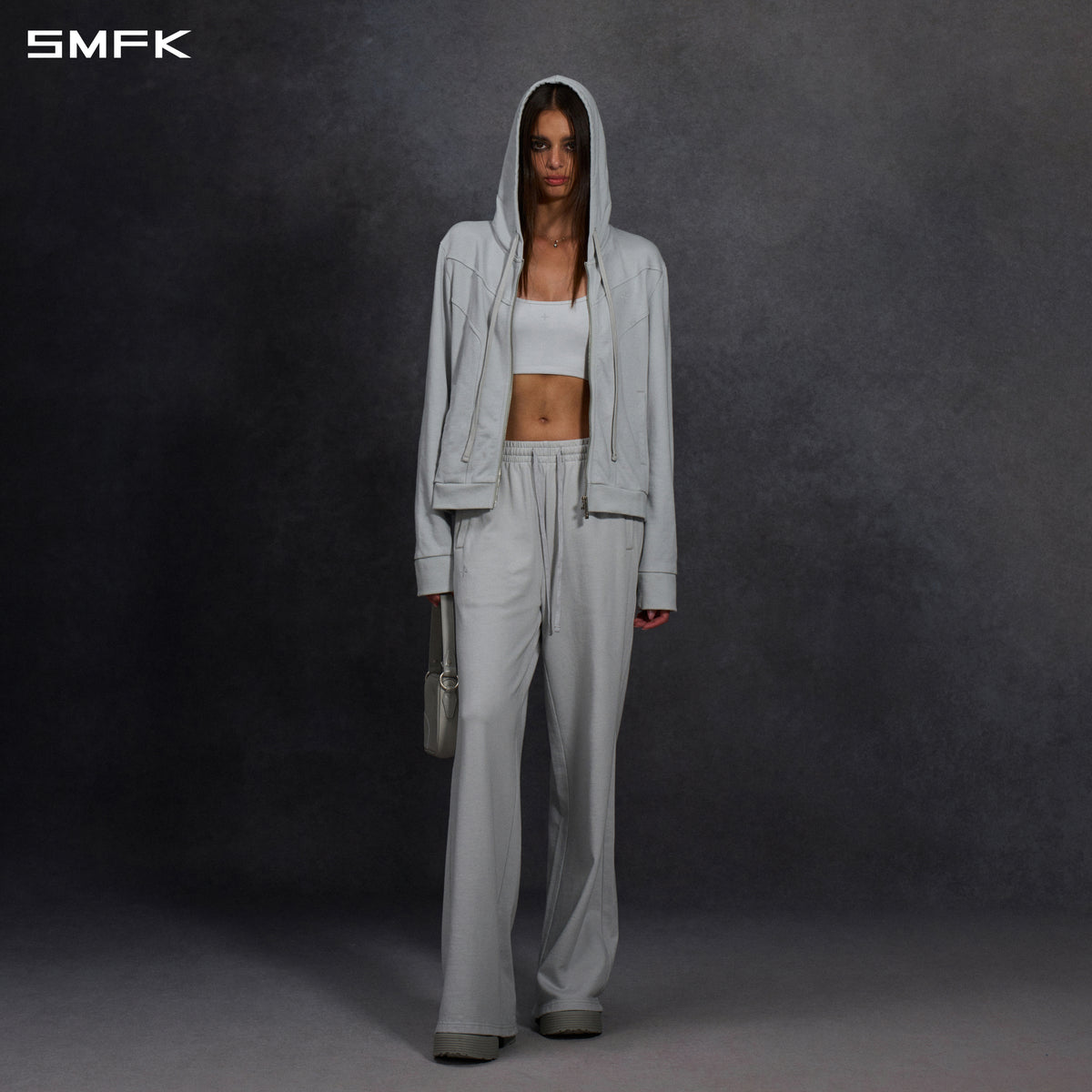 PERMANENT LOOSE STRT PANTS/COTTON/W