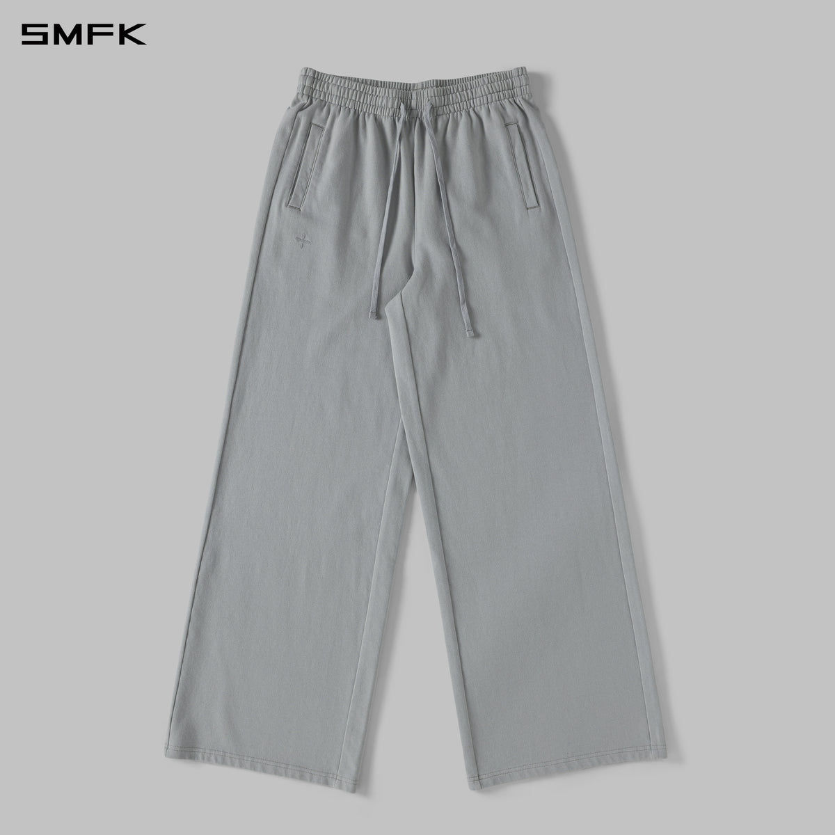 PERMANENT LOOSE STRT PANTS/COTTON/W