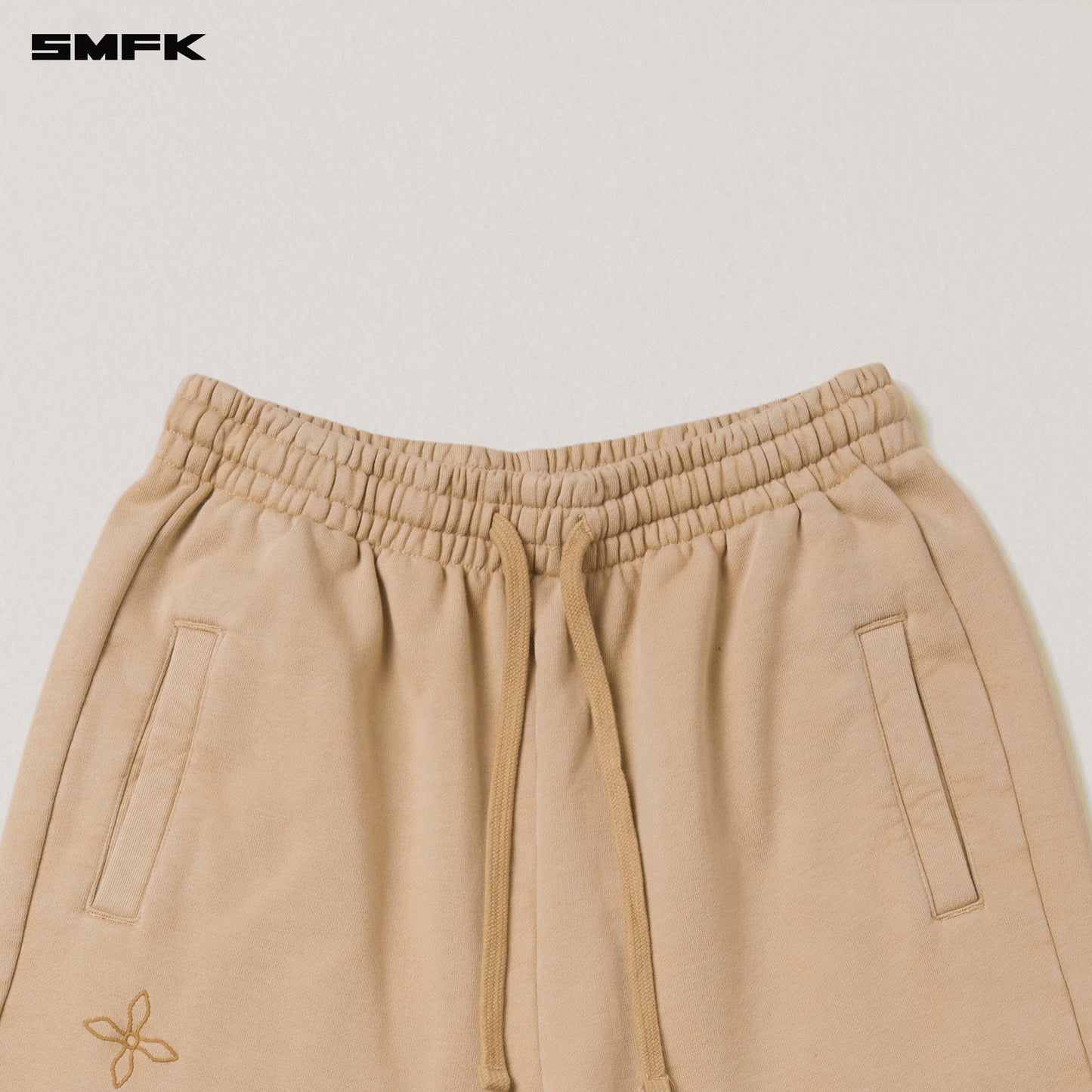 COMPASS MODE TOWER LOOSE SPORTS PANTS/ SAND