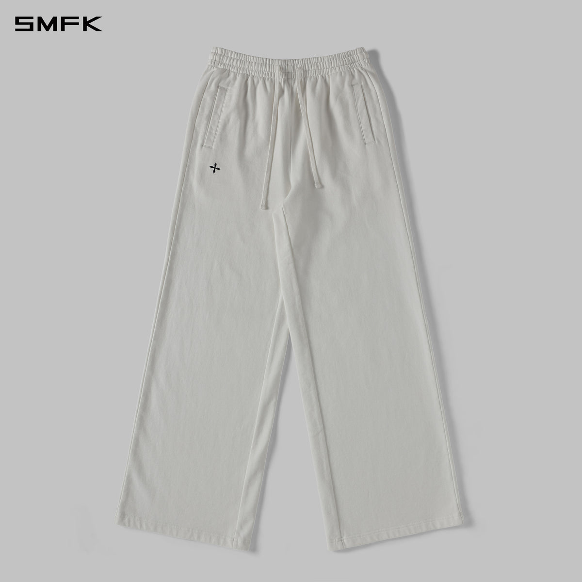 PERMANENT LOOSE STRT PANTS/COTTON/W