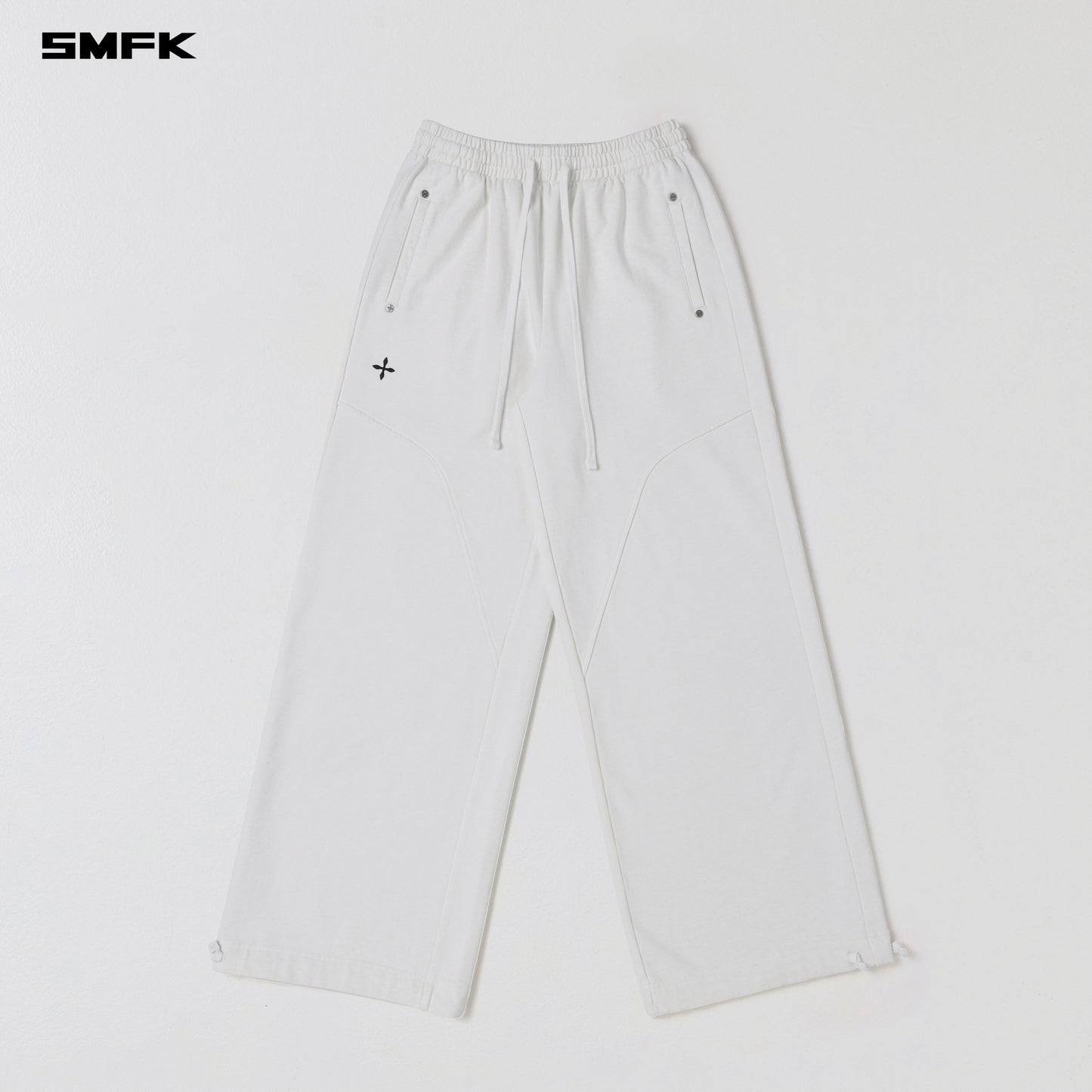PERMANENT TOWER PANTS/COTTON+WOOL - CLOUD WHITE