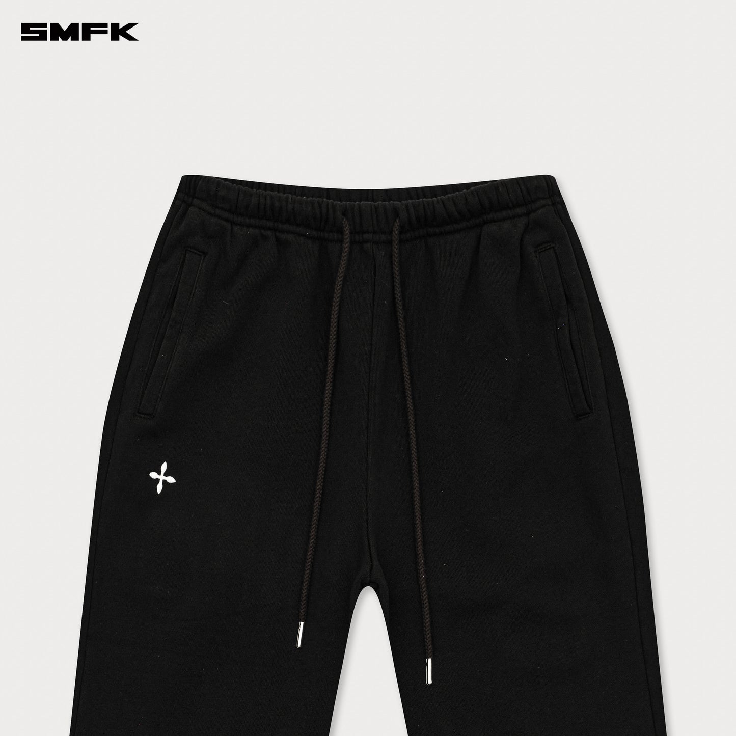 Compass Cross Classic Flared Sweatpants - Wilderness Black