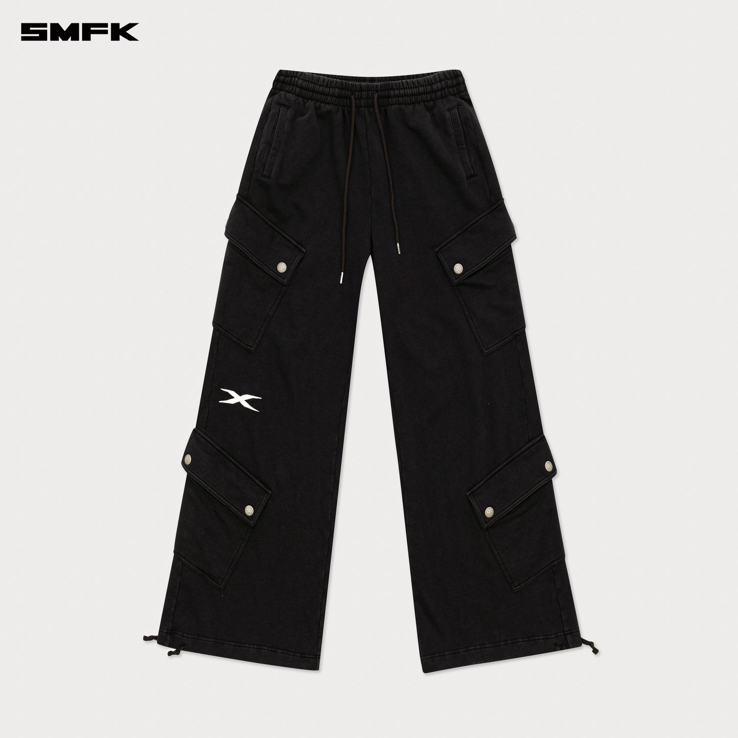 FUTURE Genetic Enhanced Wide Leg Sweatpants - Wilderness Black