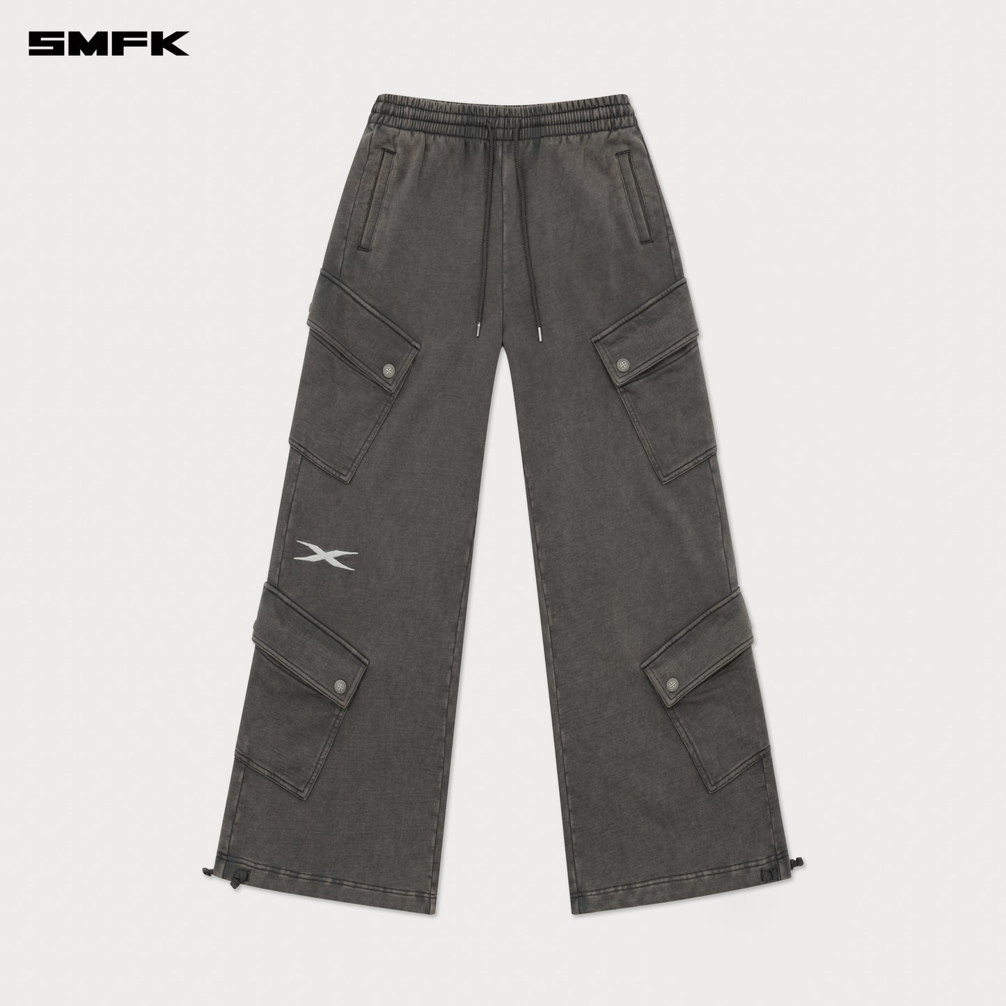 FUTURE Genetic Reinforced Wide Leg Sweatpants - Storm Gray