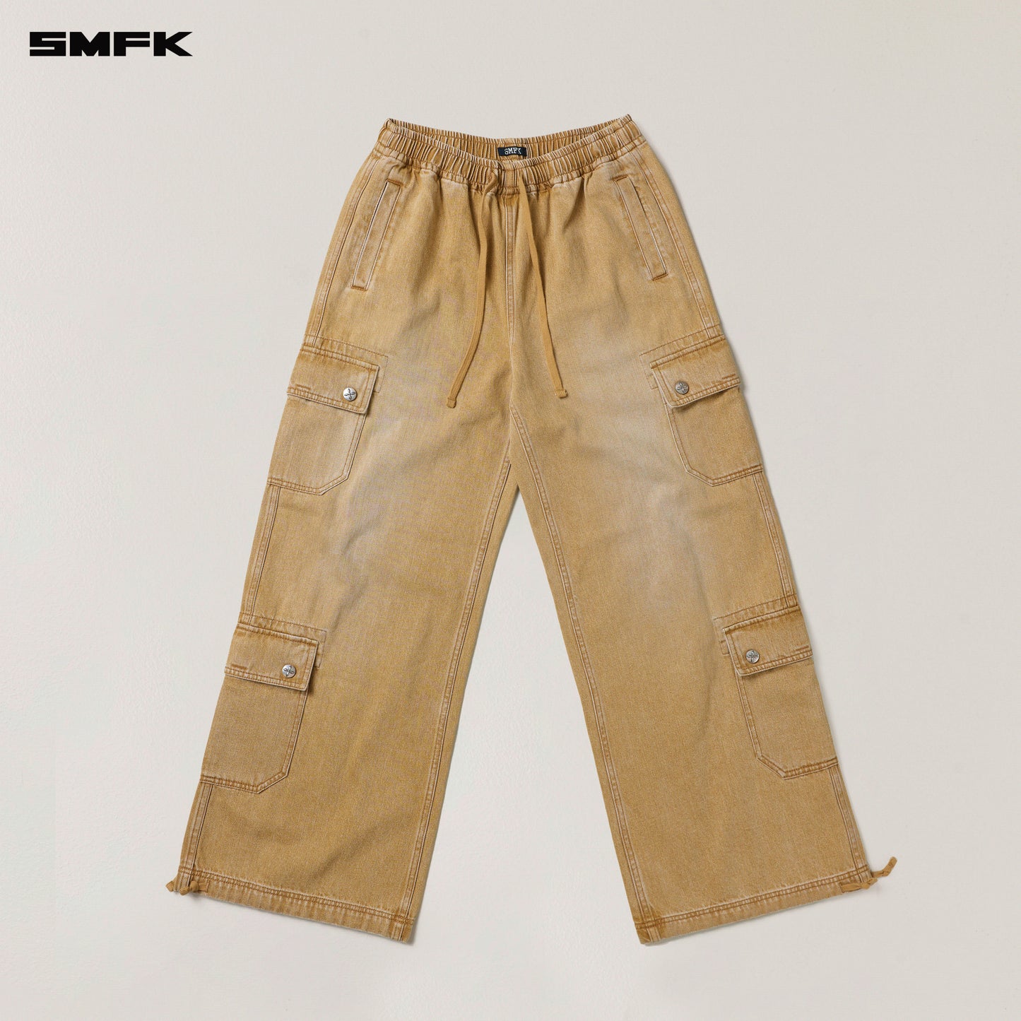 COMPASS MODE TOWER DENIM SPORTS PANTS / GRASSLAND KHAKI