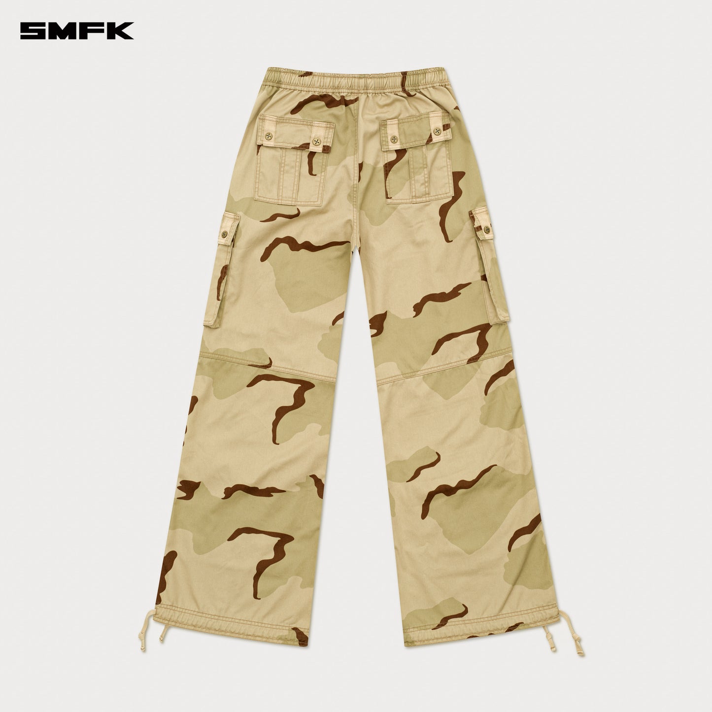 FUTURE Lightning camouflage wide-leg sweatpants - Desert Camo