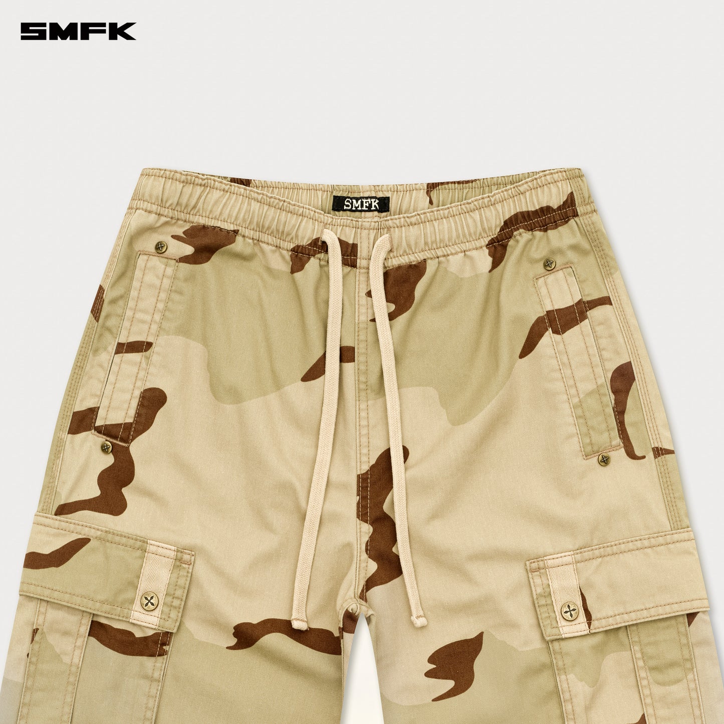 FUTURE Lightning camouflage wide-leg sweatpants - Desert Camo