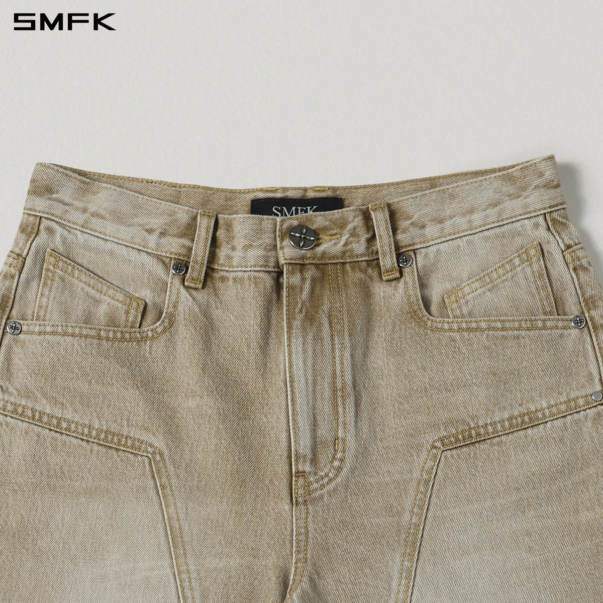 MIRAGE MODE STRT DENIM PANTS/COTTON/W FRESH SKIN