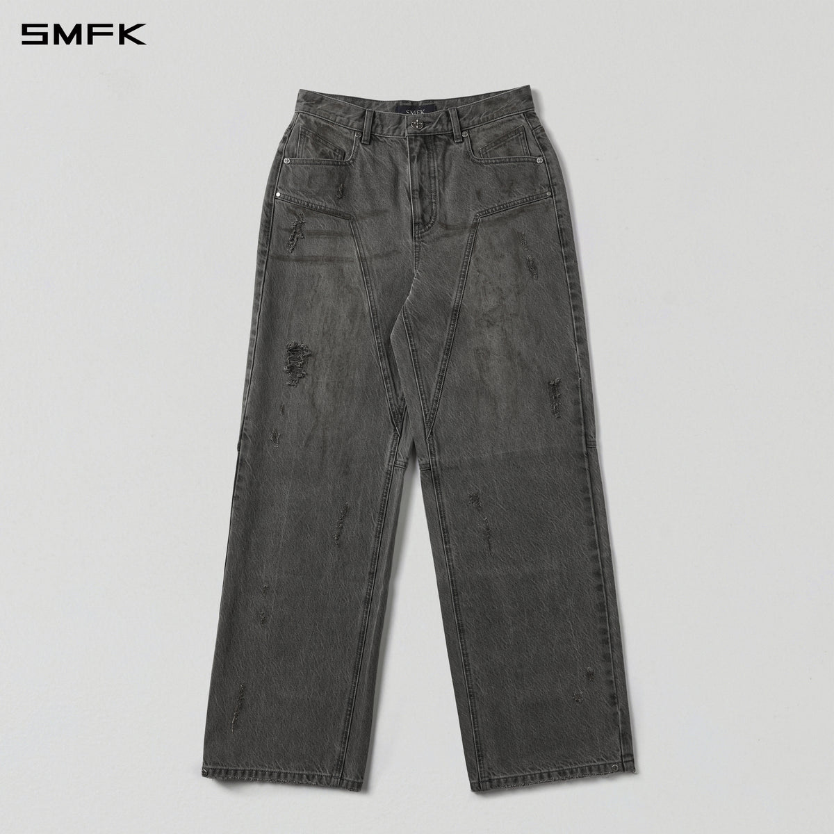 MIRAGE MODE STRT DENIM PANTS/COTTON/W