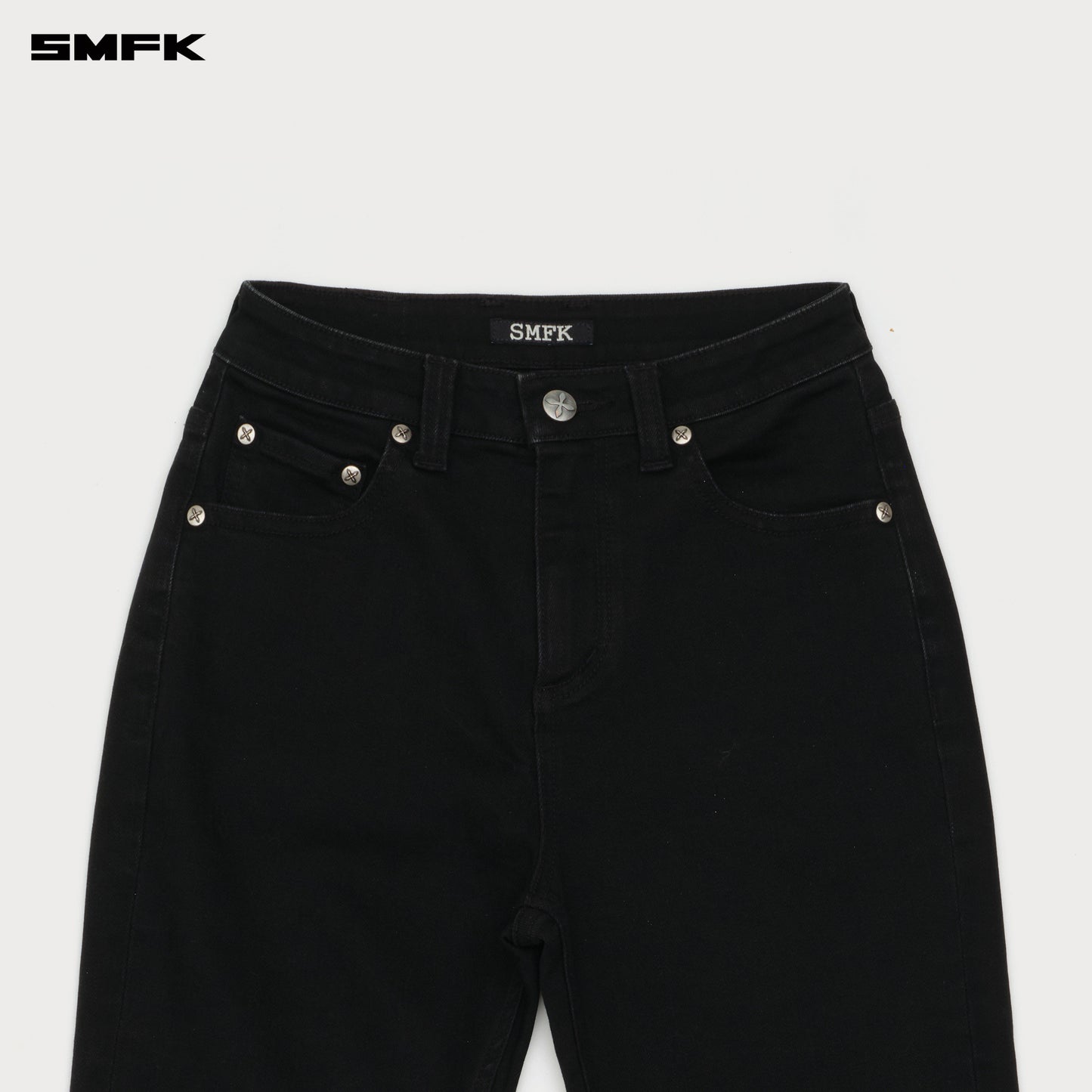 Compass Cross Classic Flare Jeans Wilderness Black