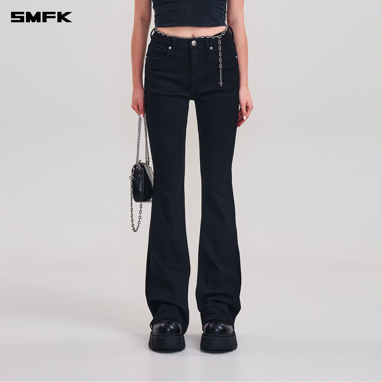 COMPASS STORM DENIM PANTS/ WILD BLACK