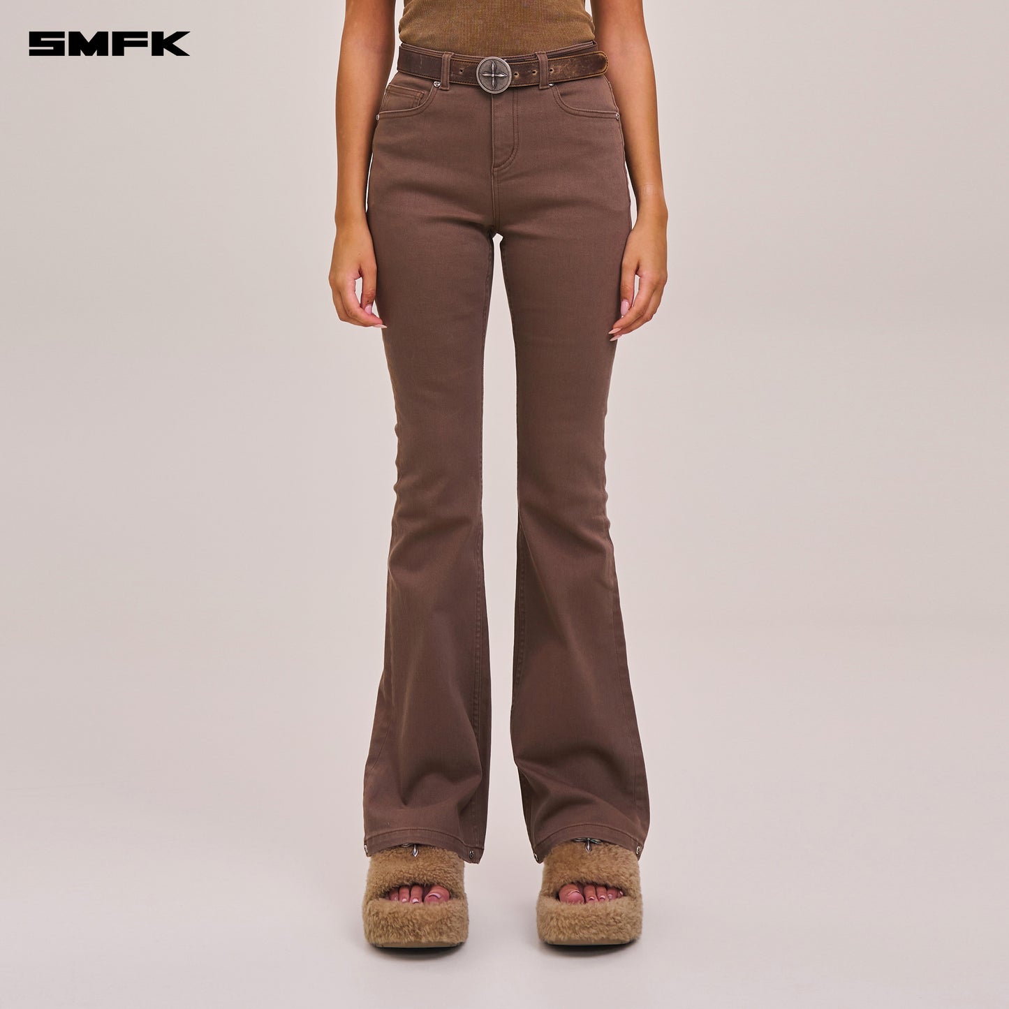 COMPASS STORM DENIM PANTS/ WILD HORSE BROWN