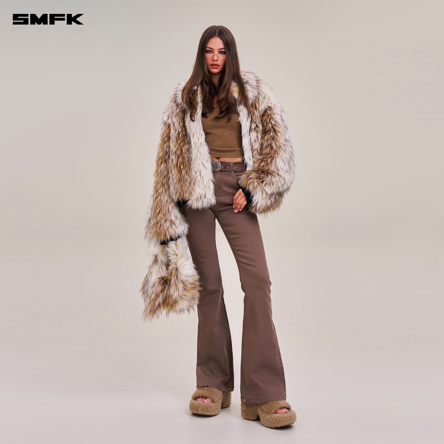 COMPASS STORM DENIM PANTS/ WILD HORSE BROWN