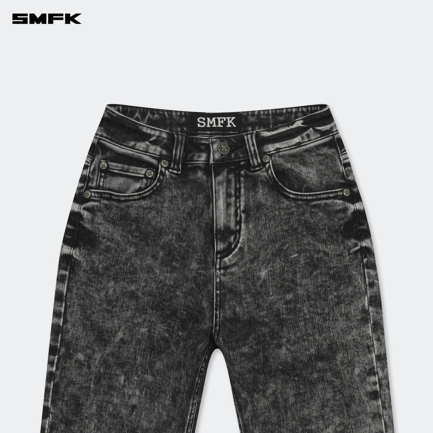 FUTURE Mirage Snowflake Flared Jeans Dusty Gray