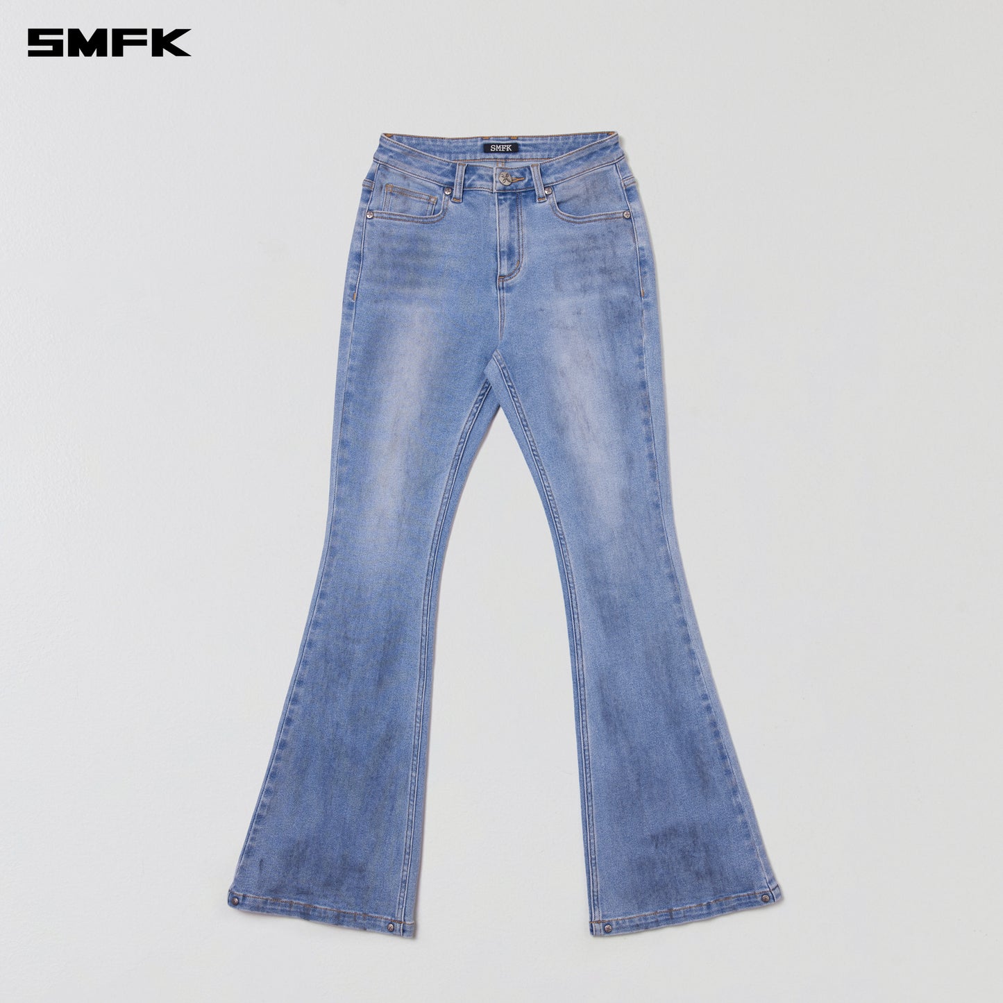 COMPASS MODE WASTELAND STORM DENIM PANTS/ SKY BLUE