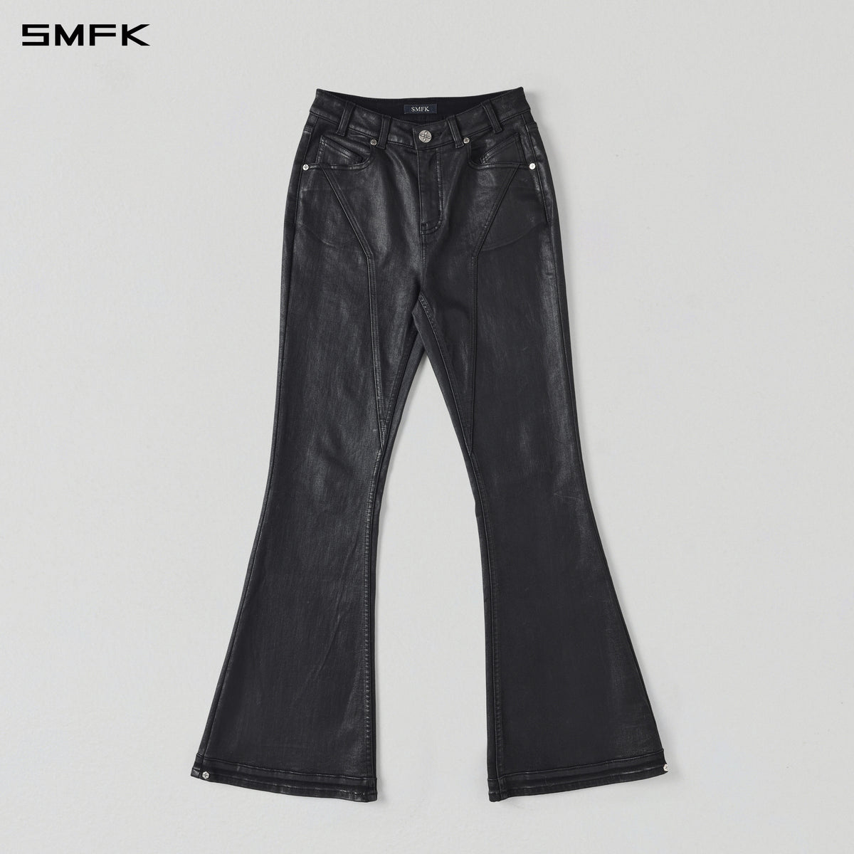 MIRAGE UPSIDE-DOWN DENIM PANTS/COTTON+T400SPANDEX/W