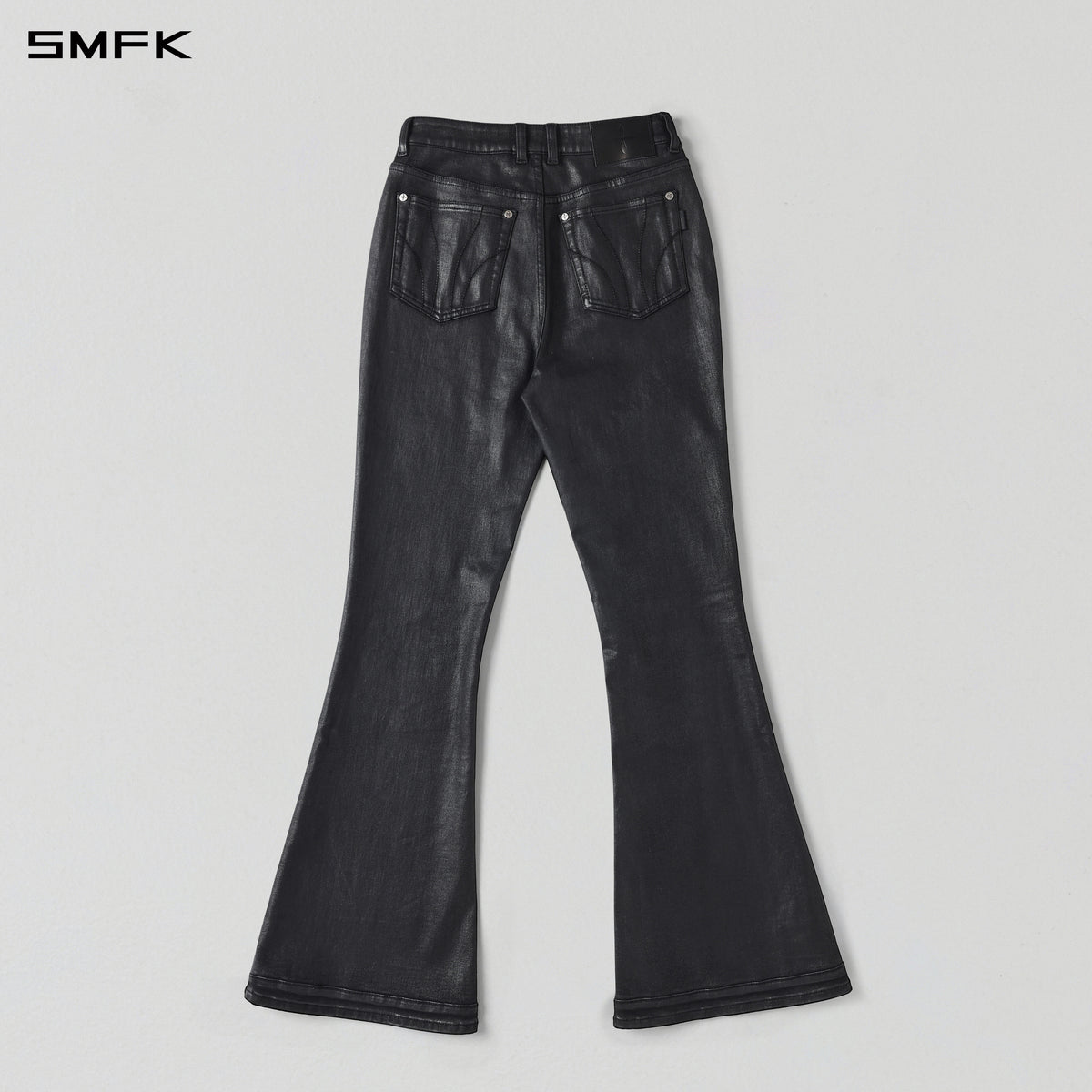 MIRAGE UPSIDE-DOWN DENIM PANTS/COTTON+T400SPANDEX/W