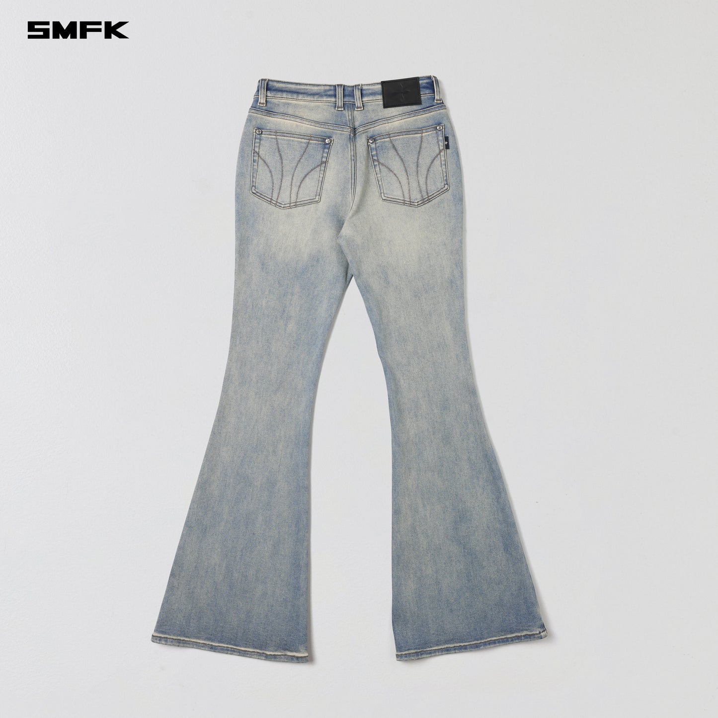 COMPASS HURRICANE MID DENIM PANTS/E-COTTON - CLOUD BLUE
