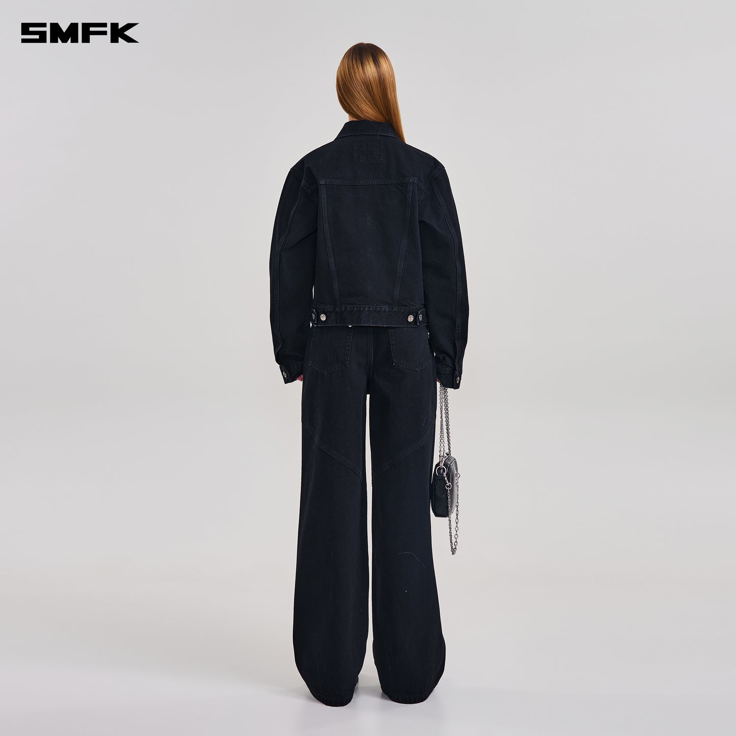 COMPASS MODE TOWER DENIM PANTS/ WILD BLACK