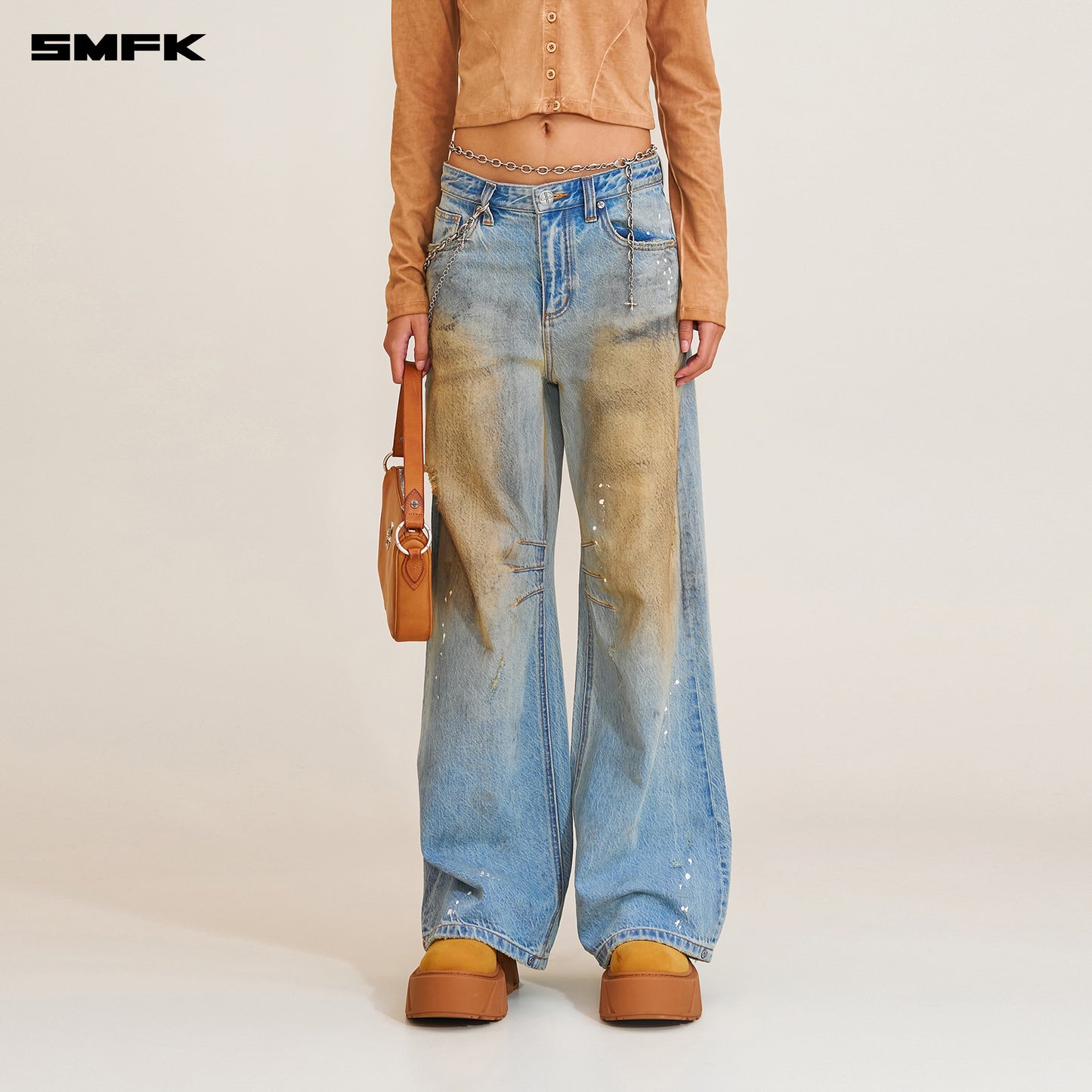 COMPASS WILD ORIGIN TOWER DENIM PANTS