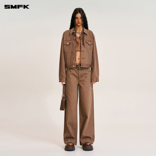 COMPASS MODE TOWER DENIM PANTS/ WILD HORSE BROWN