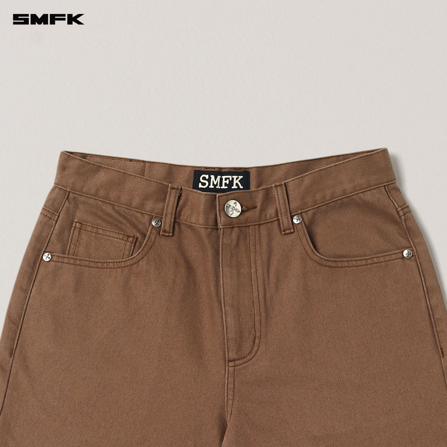COMPASS MODE TOWER DENIM PANTS/ WILD HORSE BROWN