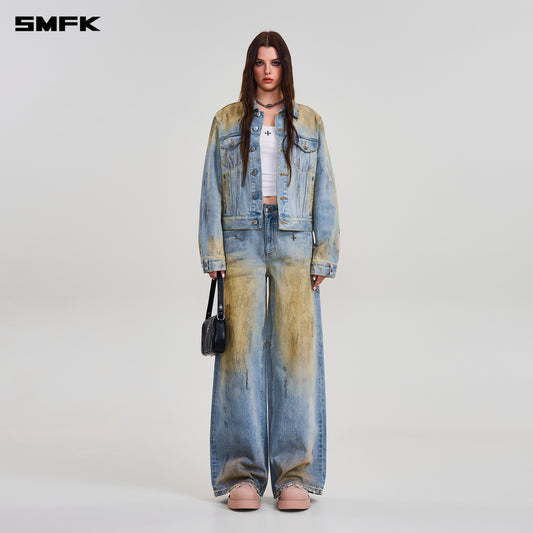 COMPASS MODE WASTELAND TOWER DENIM PANTS/ WILD SKY BLUE