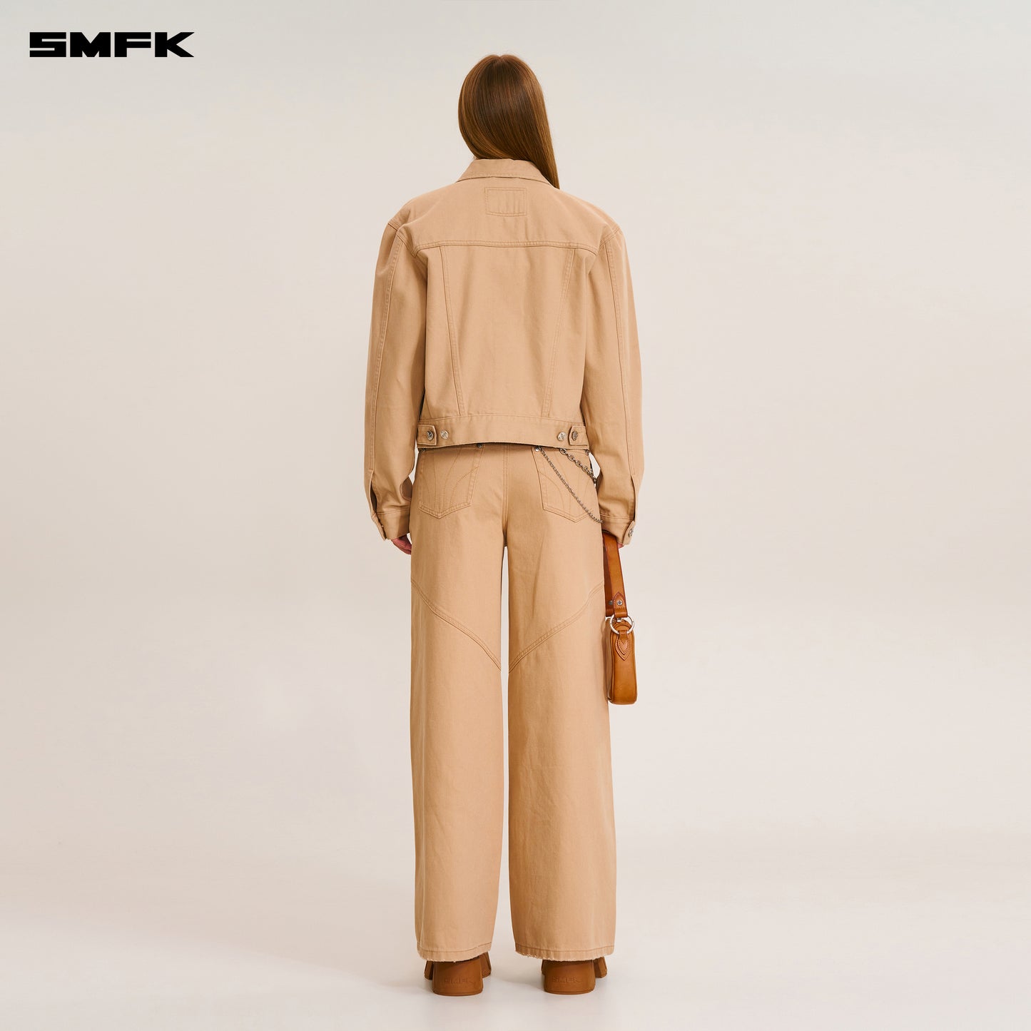 COMPASS MODE TOWER DENIM PANTS/ SAND