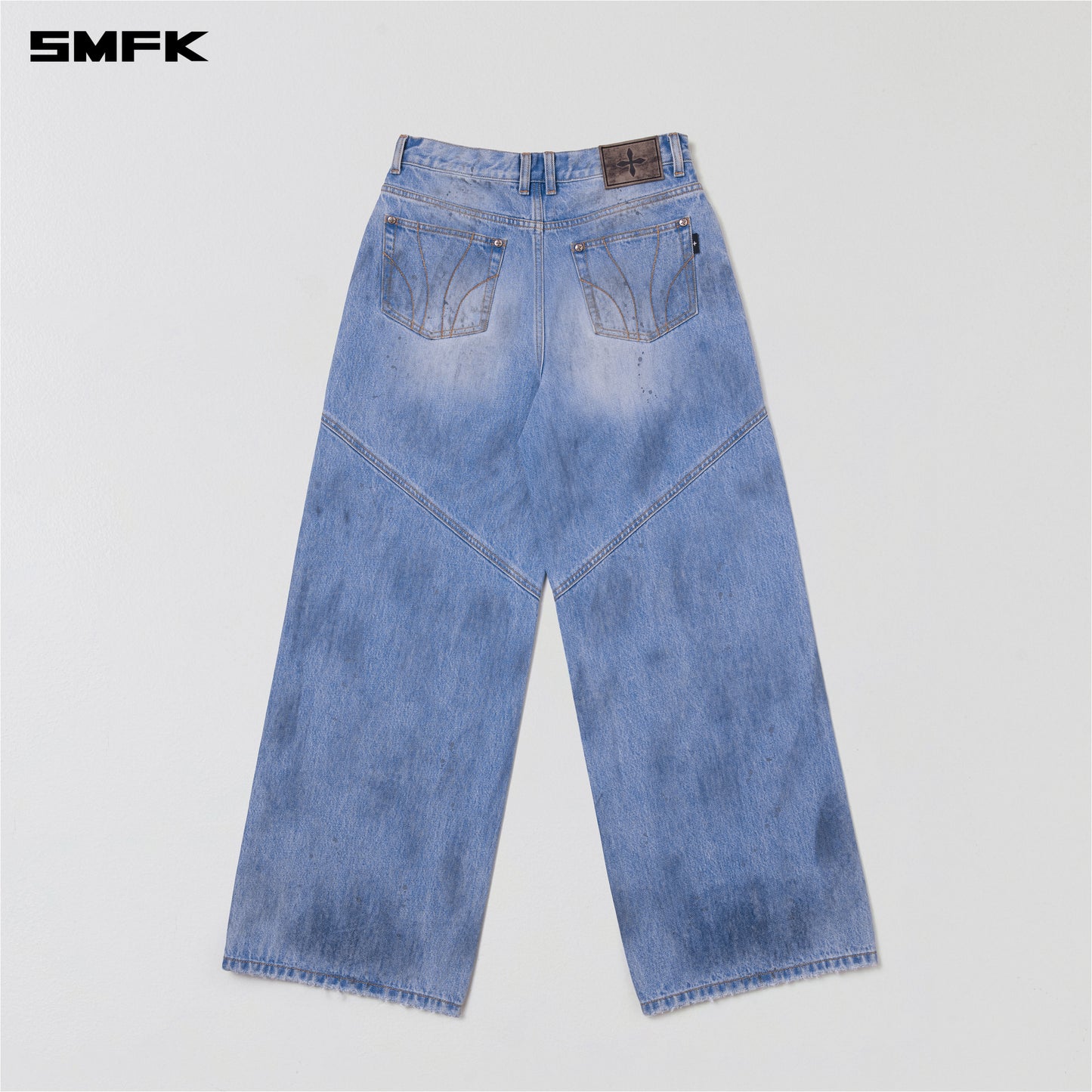 COMPASS MODE WASTELAND TOWER DENIM PANTS/ SKY BLUE