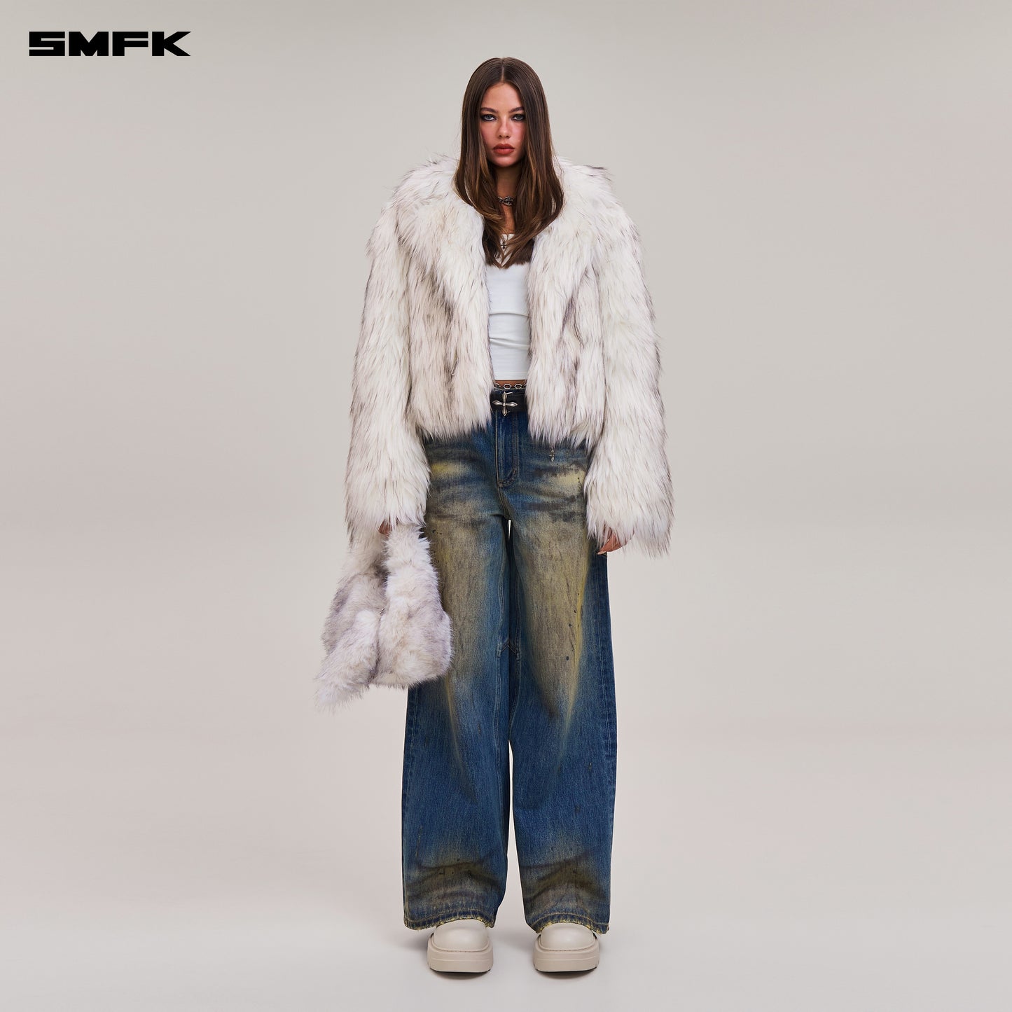 COMPASS MODE WASTELAND TOWER DENIM PANTS/ WASTELAND BLUE