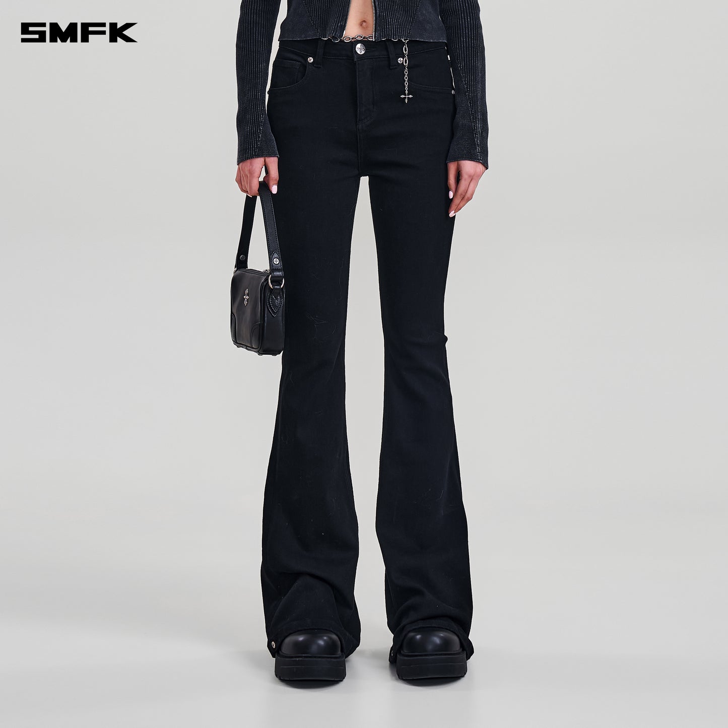 COMPASS HUNRRICANE DENIM PANTS/ WILD BLACK
