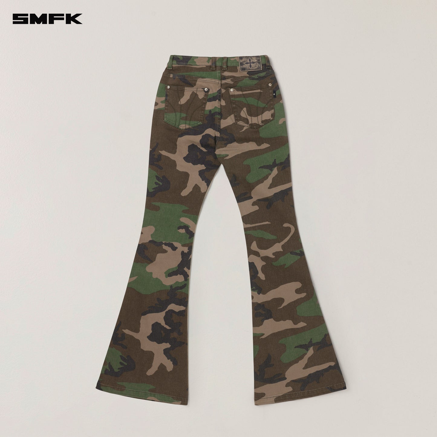 COMPASS HUNRRICANE DENIM PANTS / ARMY GREEN CAMOUFLAGE