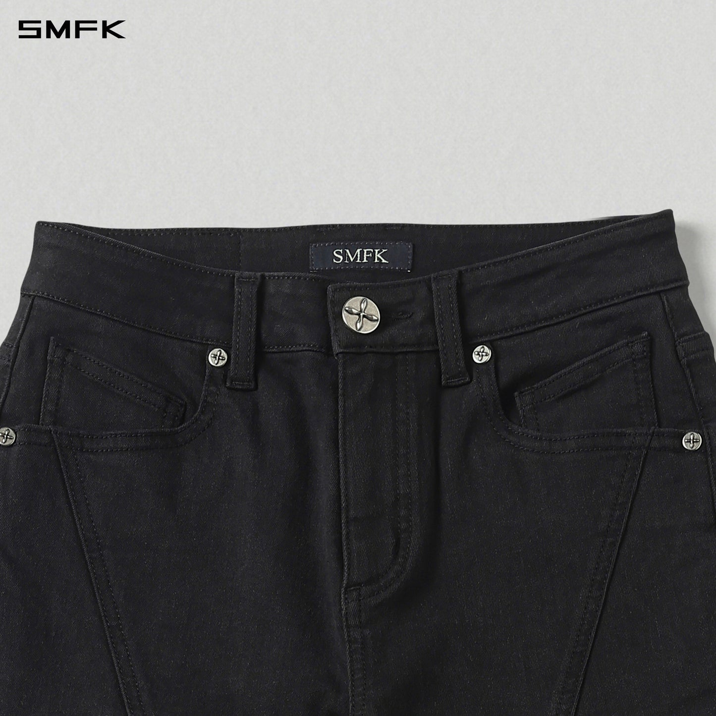MIRAGE PRISM MODEL DENIM PANTS/E-COTTON