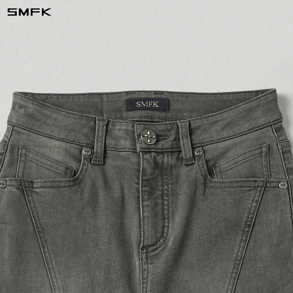 MIRAGE PRISM MODEL DENIM PANTS/E-COTTON