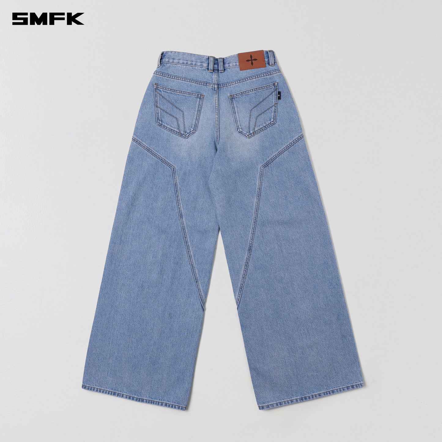 WILD MIRAGE TOWER DENIM PANTS/COTTON