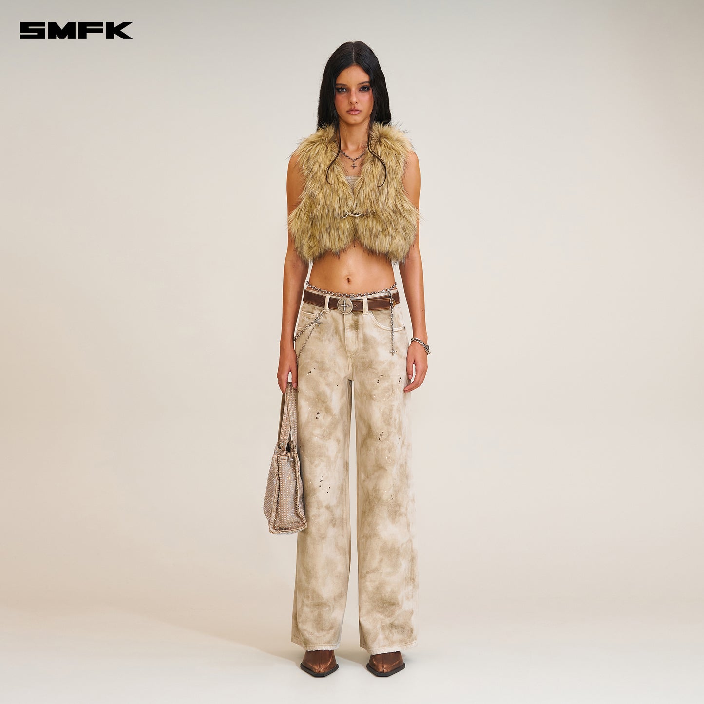 RAGE WILD DIAMOND TOWER DENIM PANTS / WILD DIAMOND