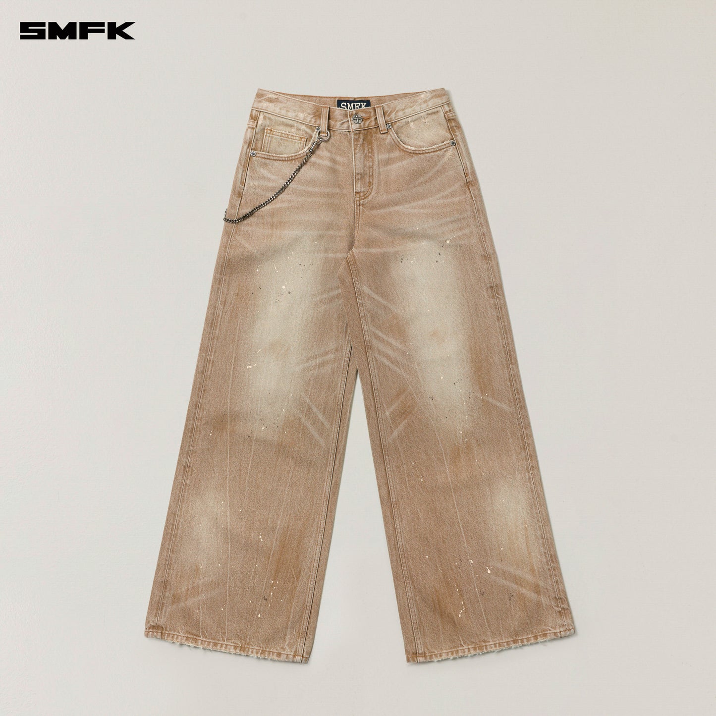 RAGE WILD HANDCRAFT TOWER DENIM PANTS / WILD COWBOY BROWN