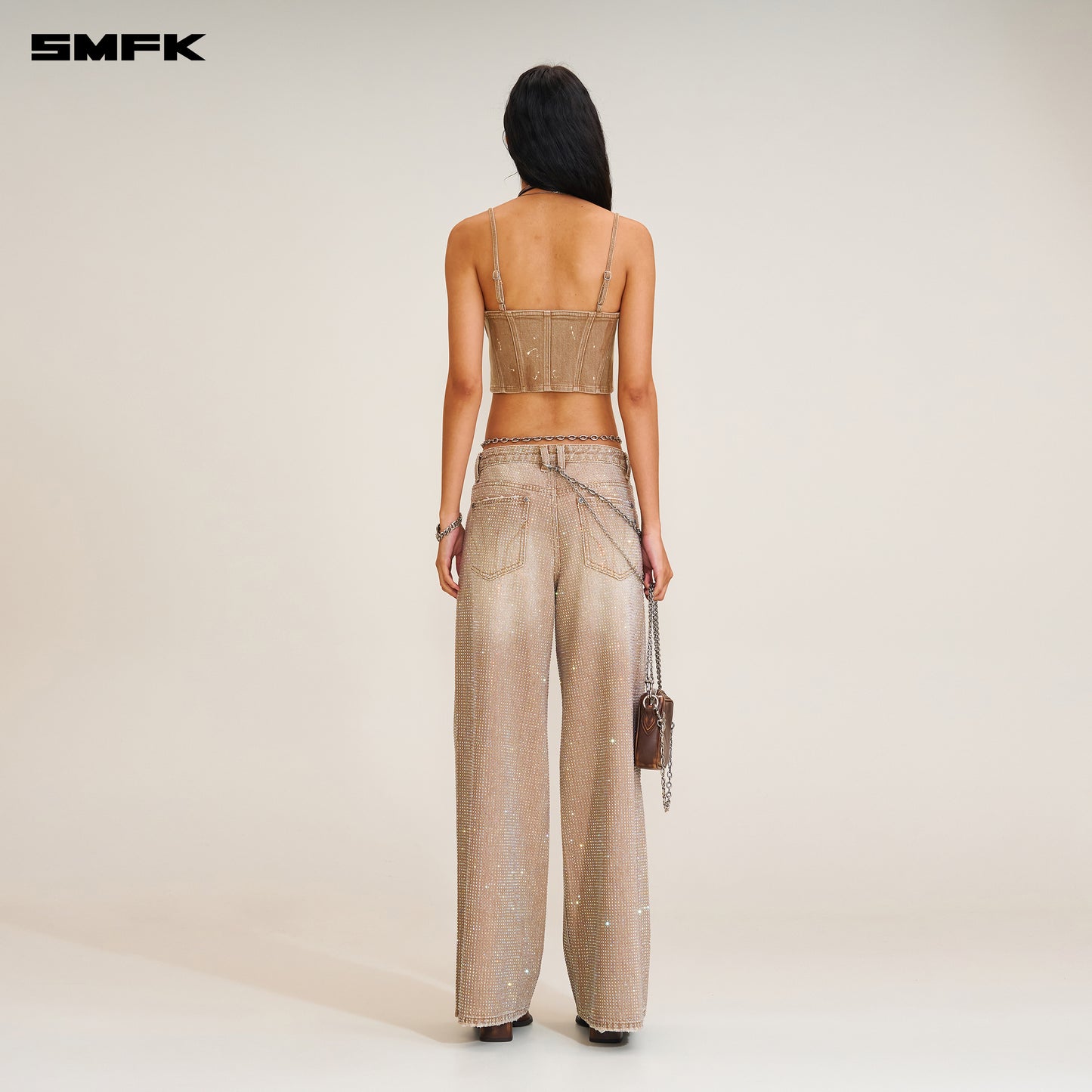 RAGE WILD DIAMOND TOWER DENIM PANTS / WILD DIAMOND