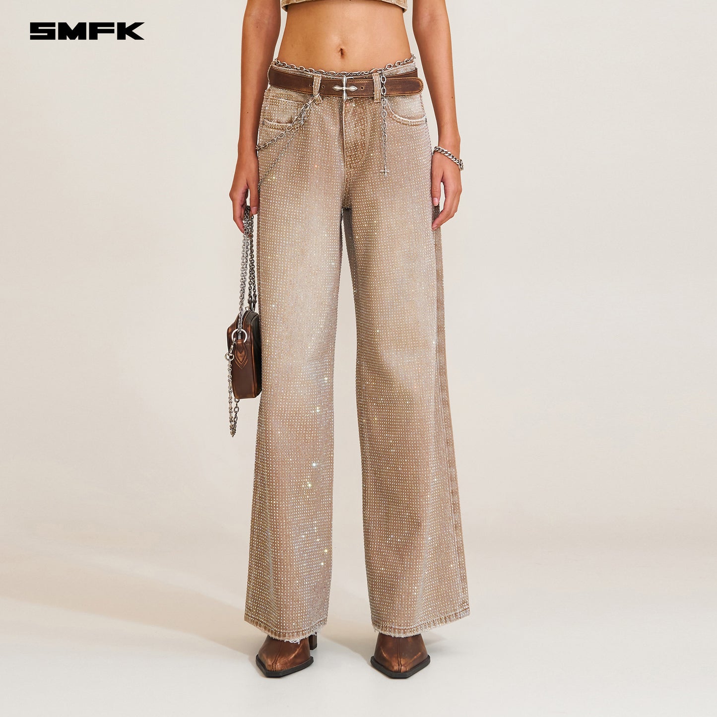 RAGE WILD DIAMOND TOWER DENIM PANTS / WILD DIAMOND