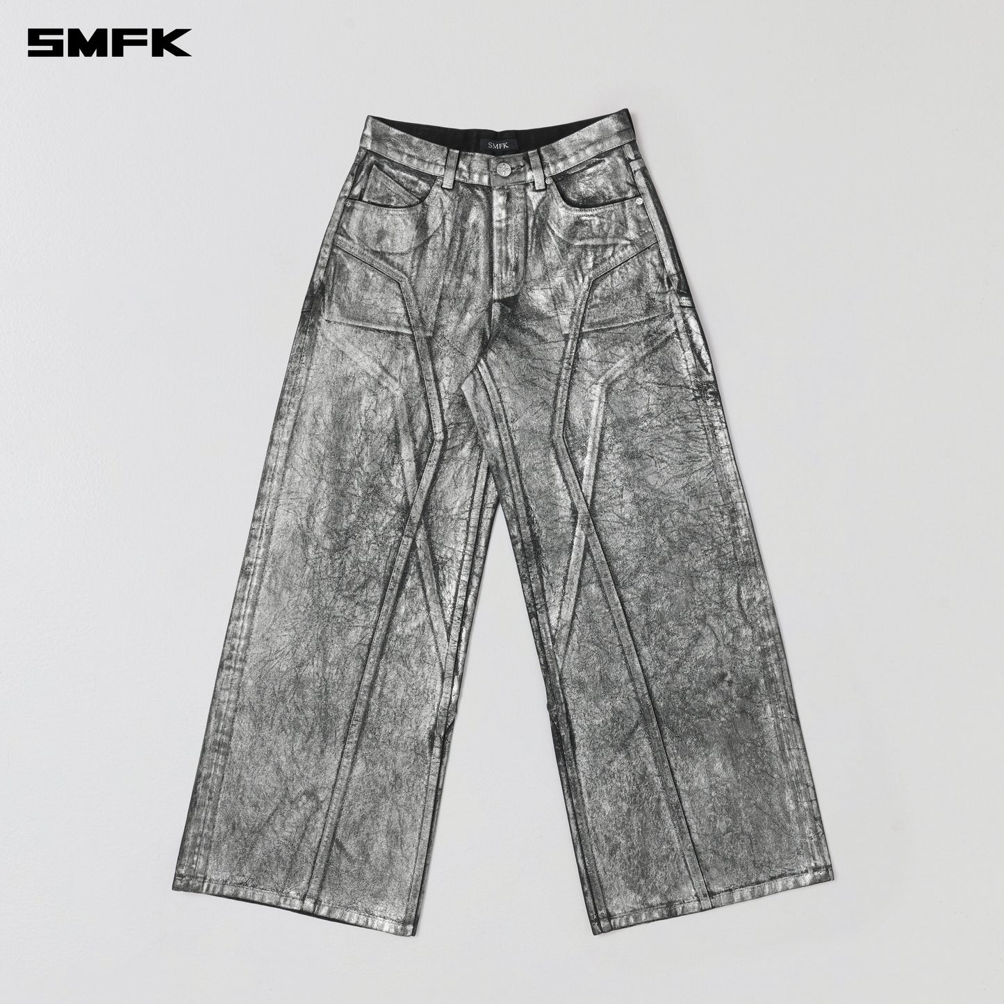 WILD MIRAGE TOWER DENIM PANTS/COTTON