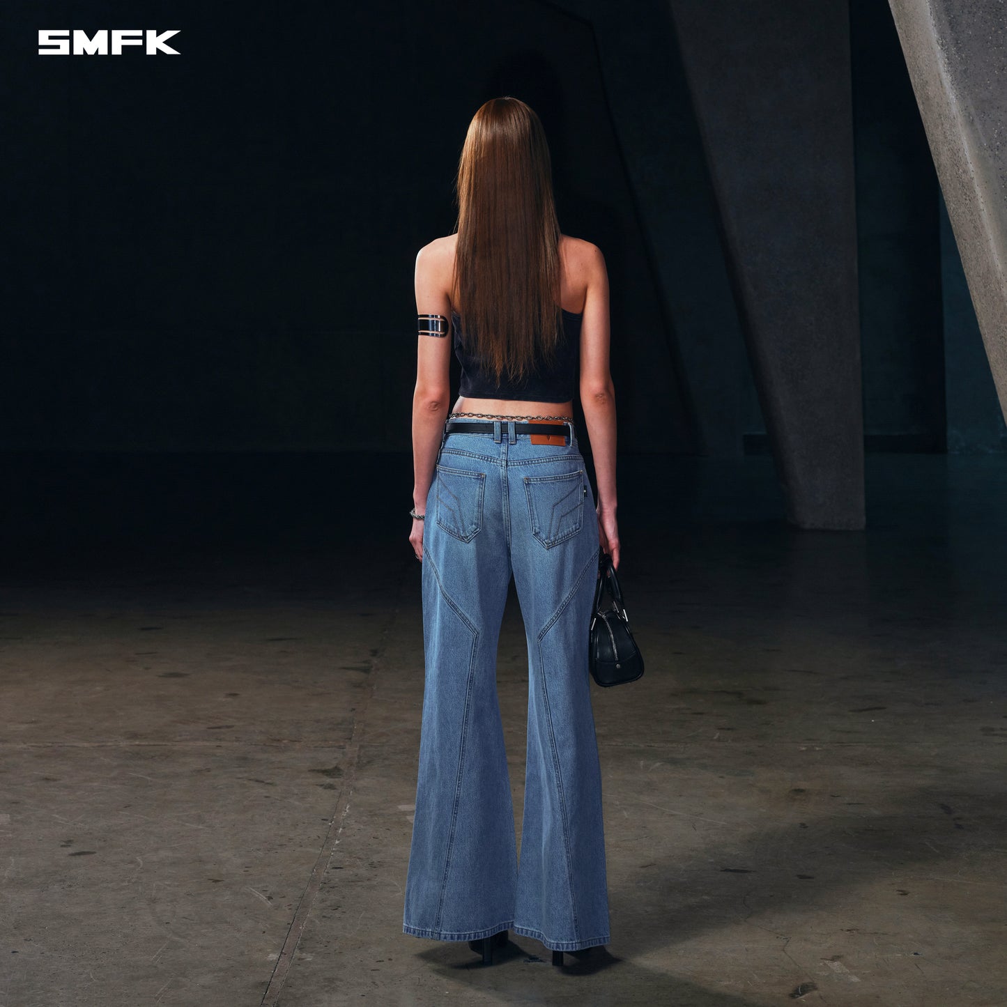 WILD MIRAGE HURRICANE DENIM PANTS/COTTON