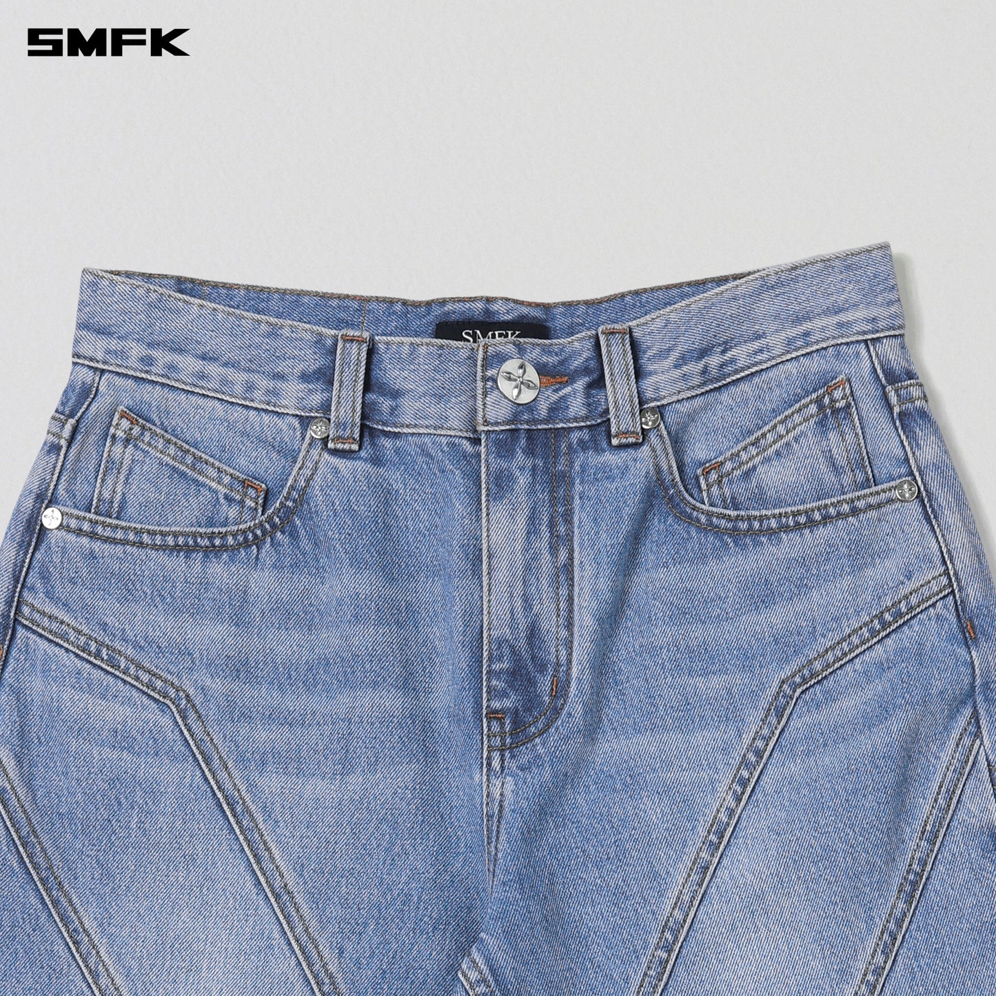 WILD MIRAGE HURRICANE DENIM PANTS/COTTON