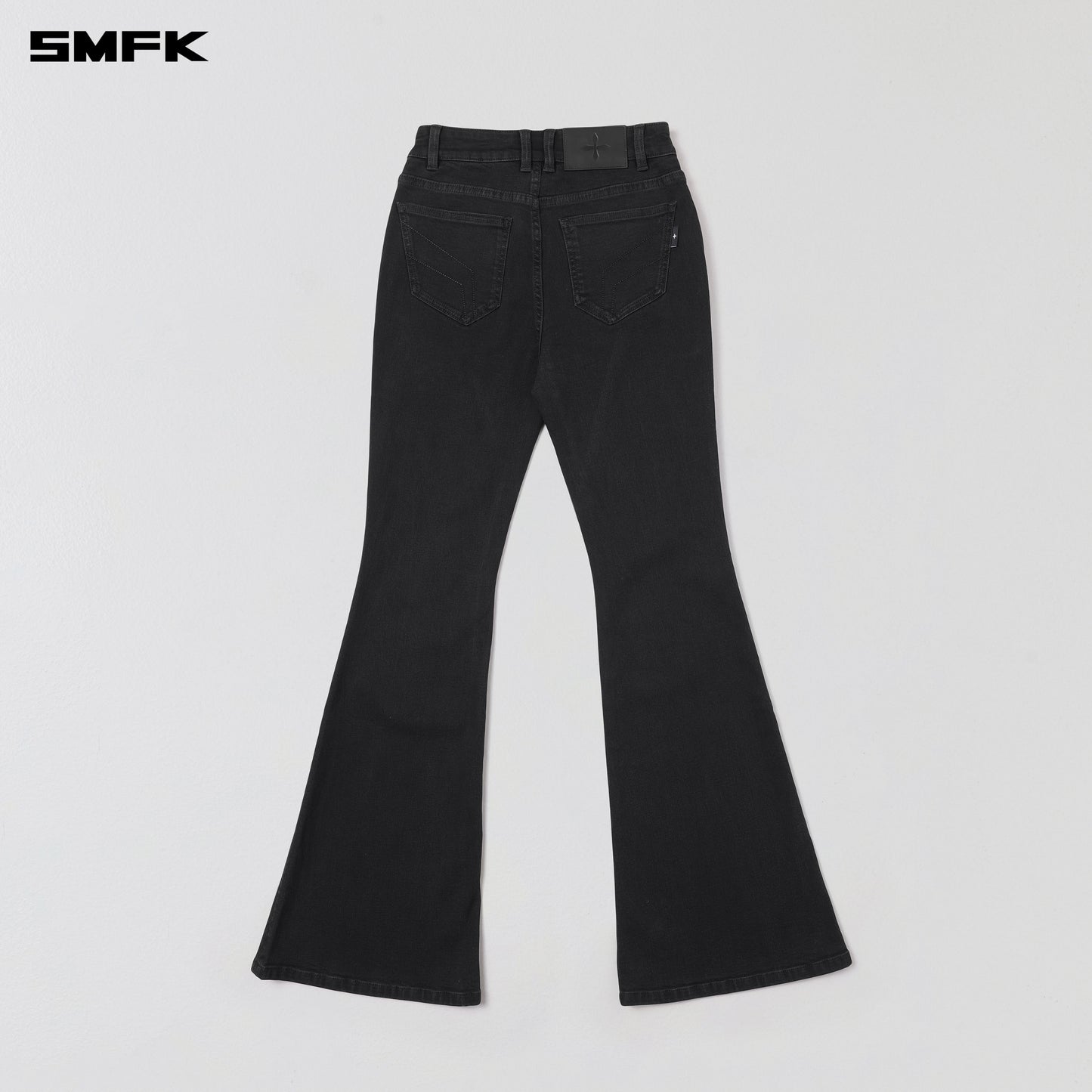 WILD HURRICANE FLARED DENIM PANTS/E-COTTON